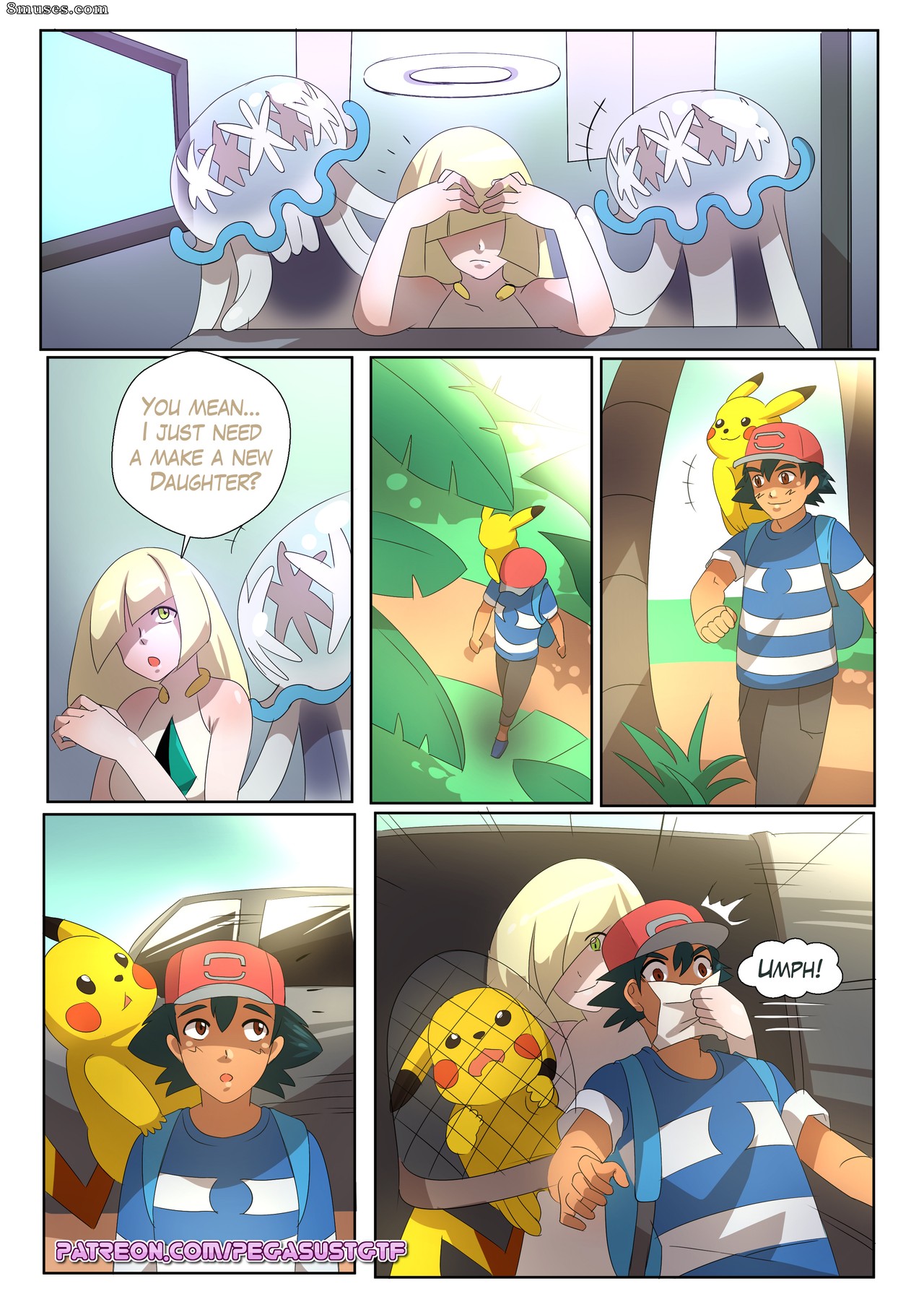 Pokemon - Ash Into Lillie Ver. 2 - Page 1