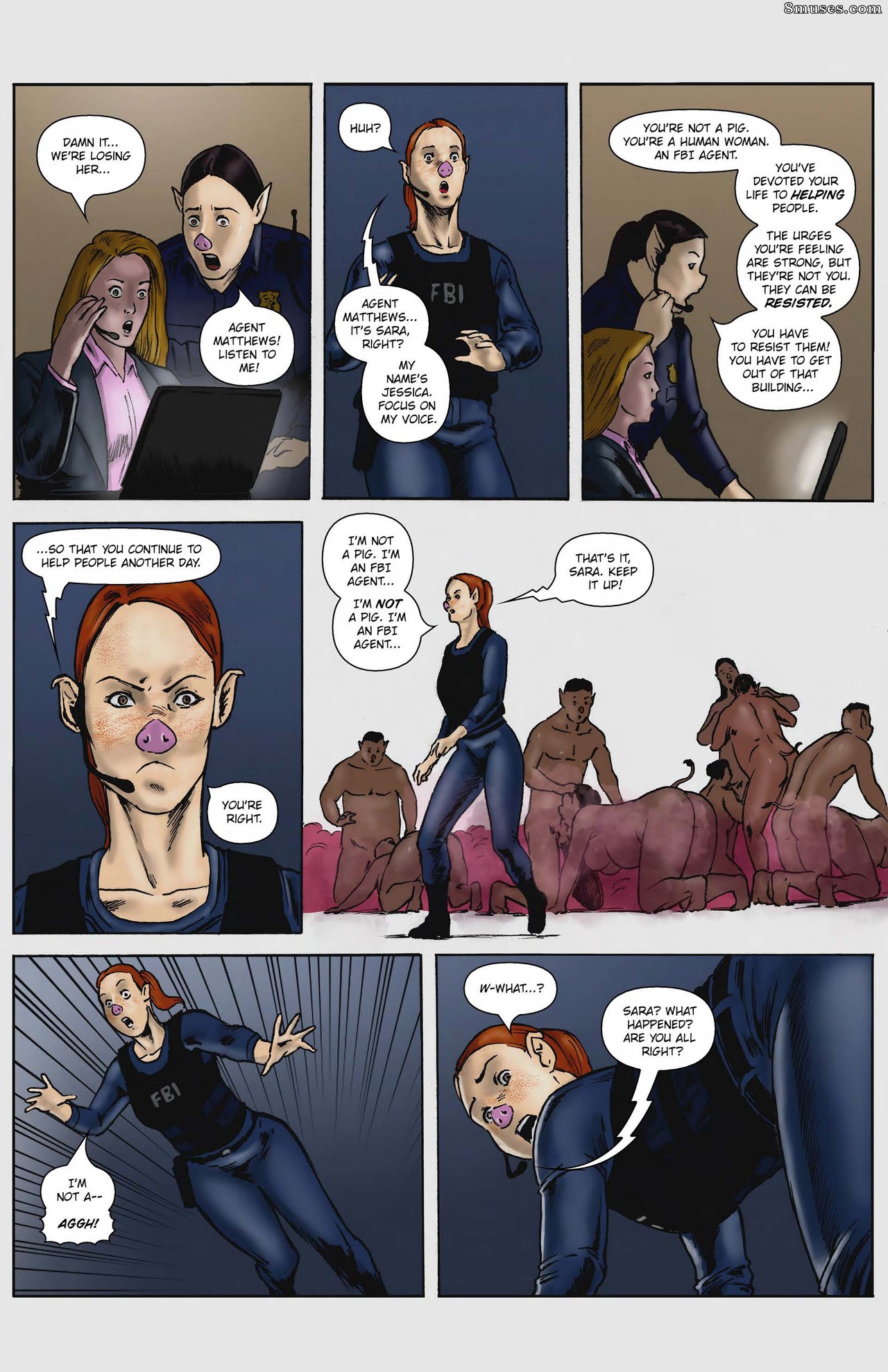In the Swine of Duty - Issue 5 - Page 10