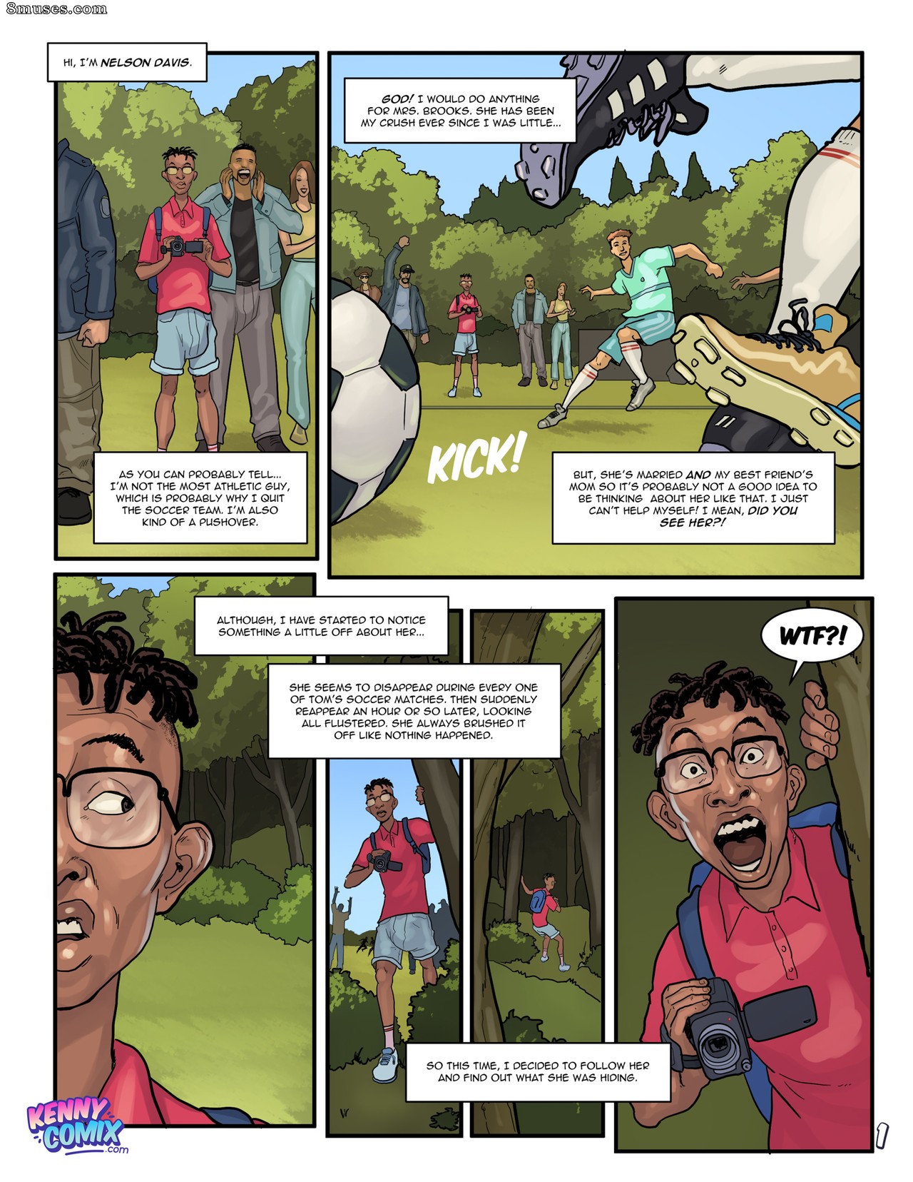 KennyComix - My Friend's Hot Soccer Mom - Page 3
