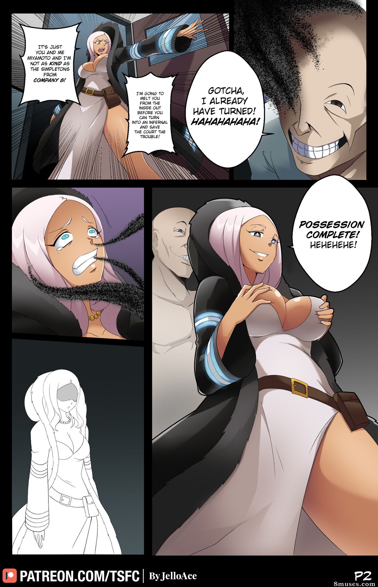 TSFC Comics - Posse Hibana (Força de Fogo) - Página 3