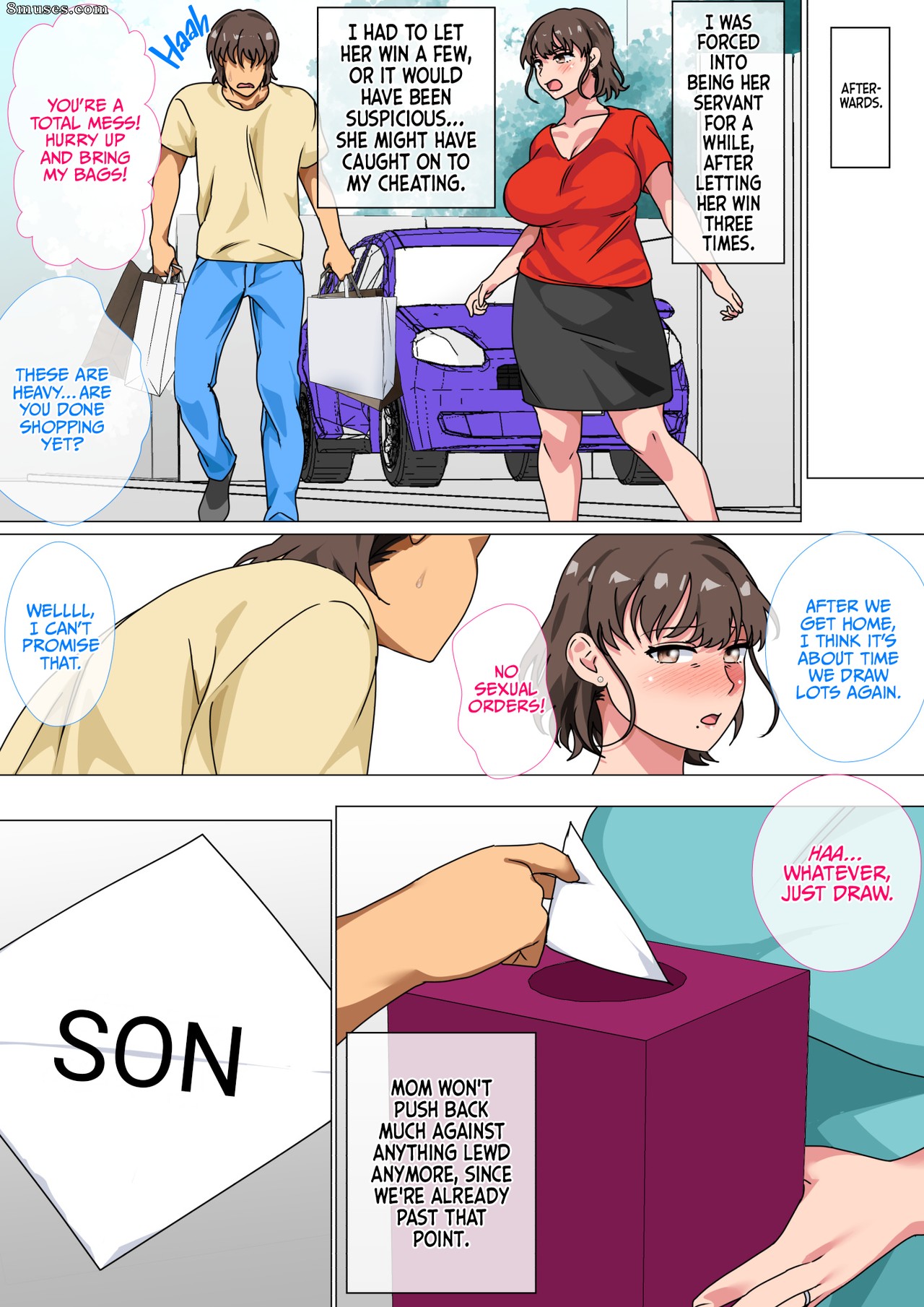 Circle Spice - I Ordered My Mom to Have Sex with Me in King's Game - Page 48