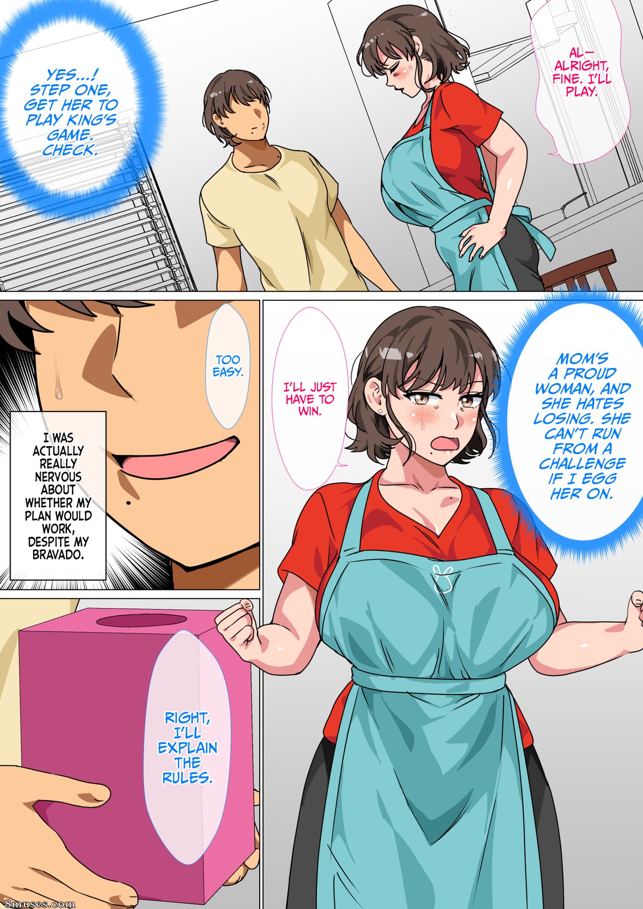 Circle Spice - I Ordered My Mom to Have Sex with Me in King's Game - Page 8