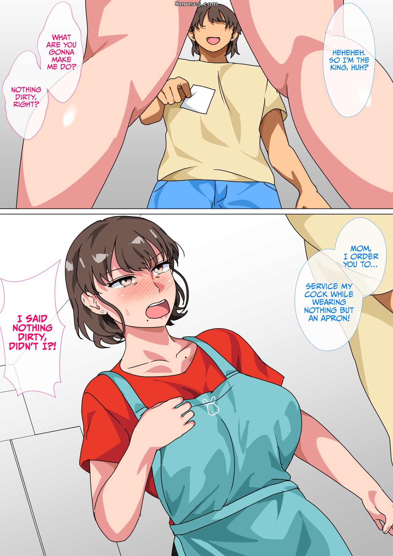 Page 49 | Hentai-and-Manga-English/Circle-Spice/I-Ordered-My-Mom-to-Have-Sex -with-Me-in-Kings-Game | 8muses - Sex Comics