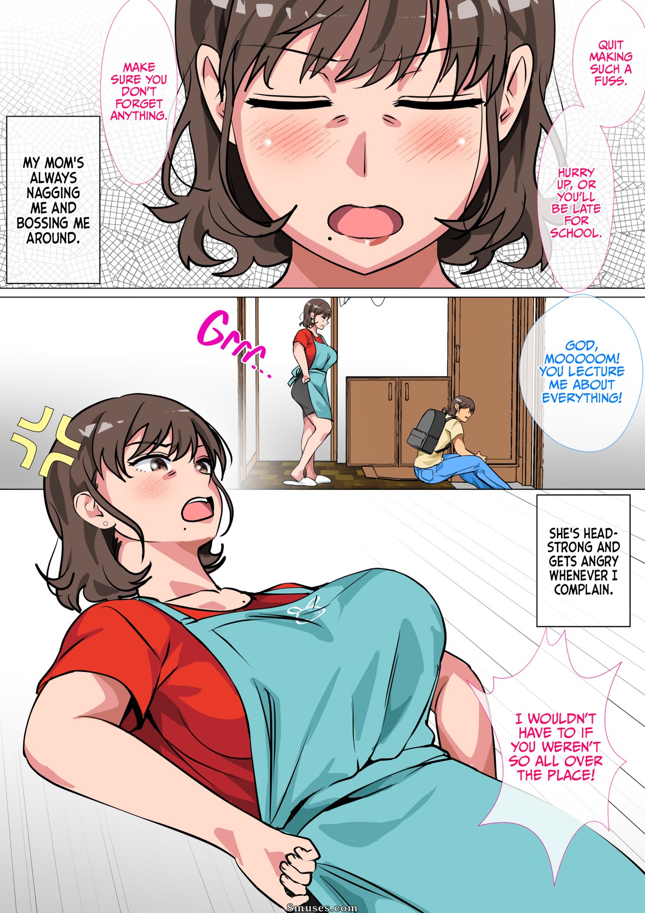Circle Spice - I Ordered My Mom to Have Sex with Me in King's Game - Page 3