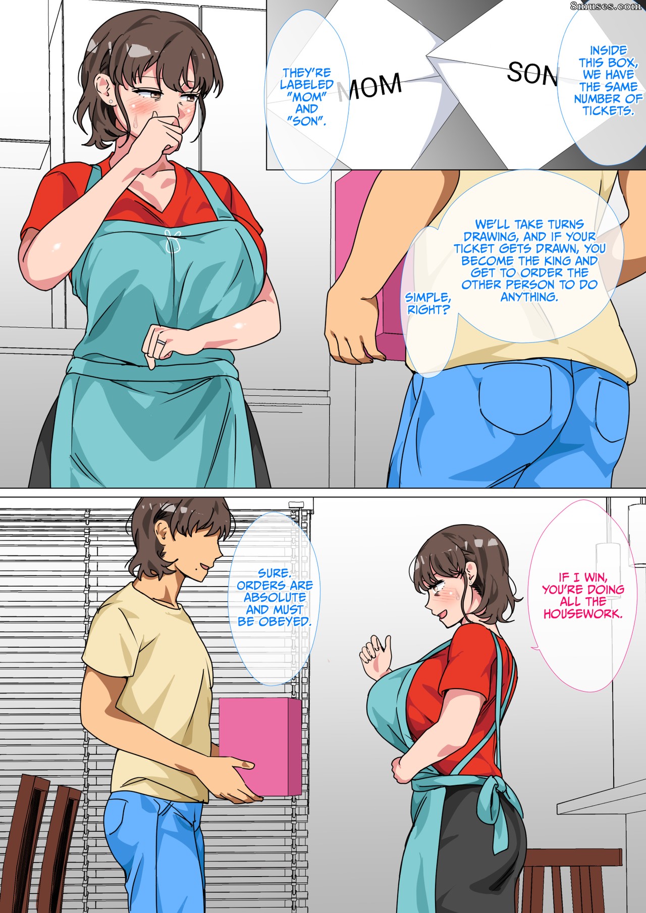 Page 9 | Hentai-and-Manga-English/Circle-Spice/I-Ordered-My-Mom-to-Have-Sex -with-Me-in-Kings-Game | 8muses - Sex Comics