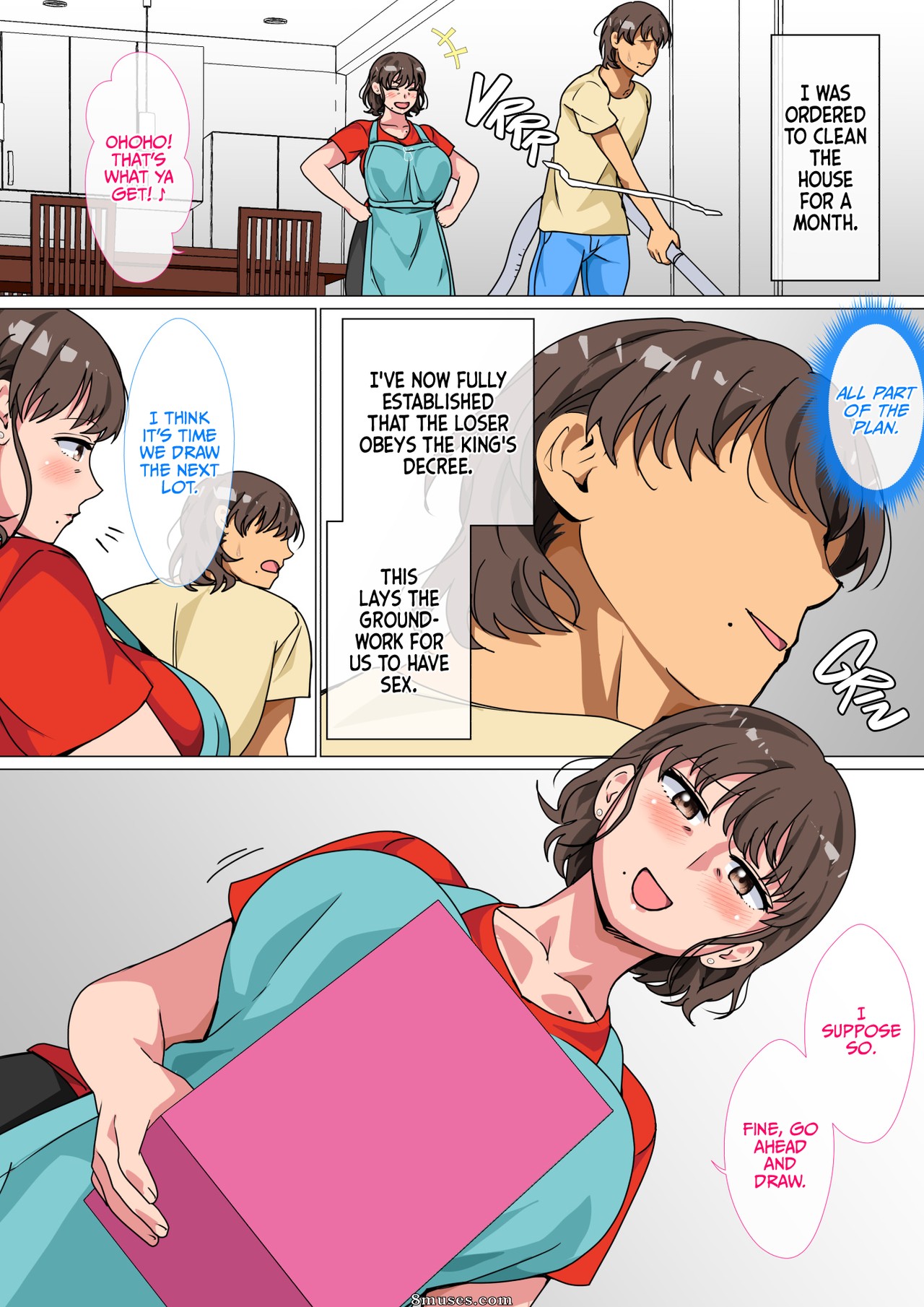 Circle Spice - I Ordered My Mom to Have Sex with Me in King's Game - Page 11