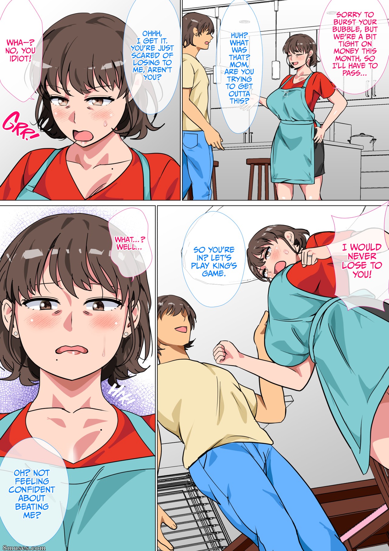 Circle Spice - I Ordered My Mom to Have Sex with Me in King's Game - Page 7