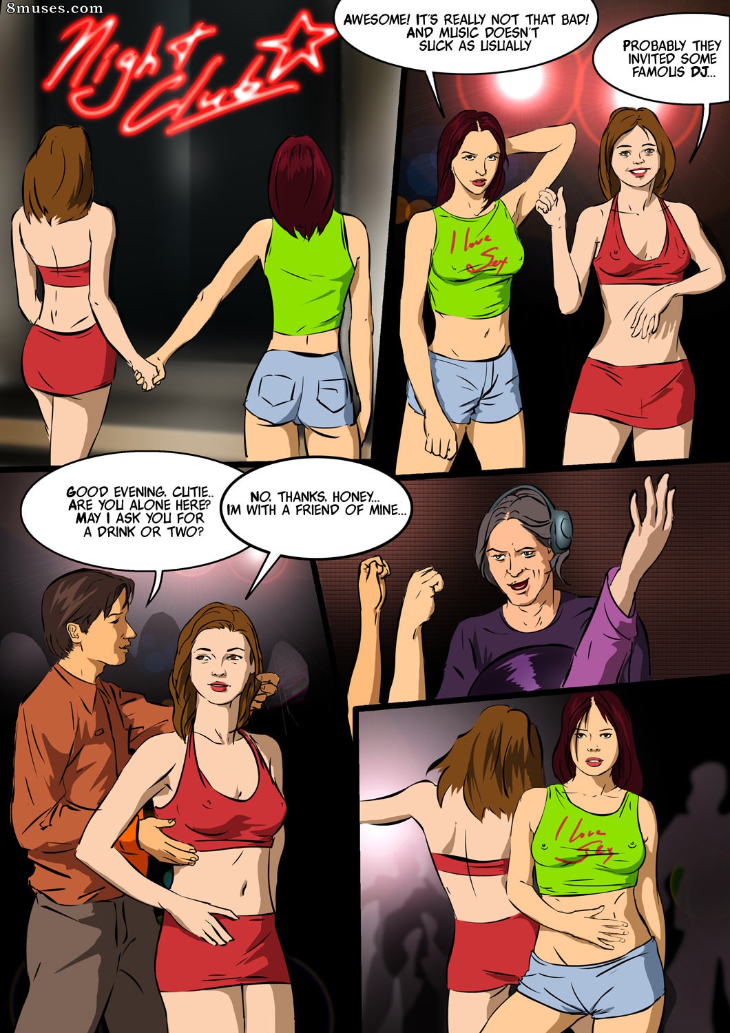 Page 2 | AdultComicsClub_com-Collection/Night-Club-Toilet | 8muses - Sex  Comics