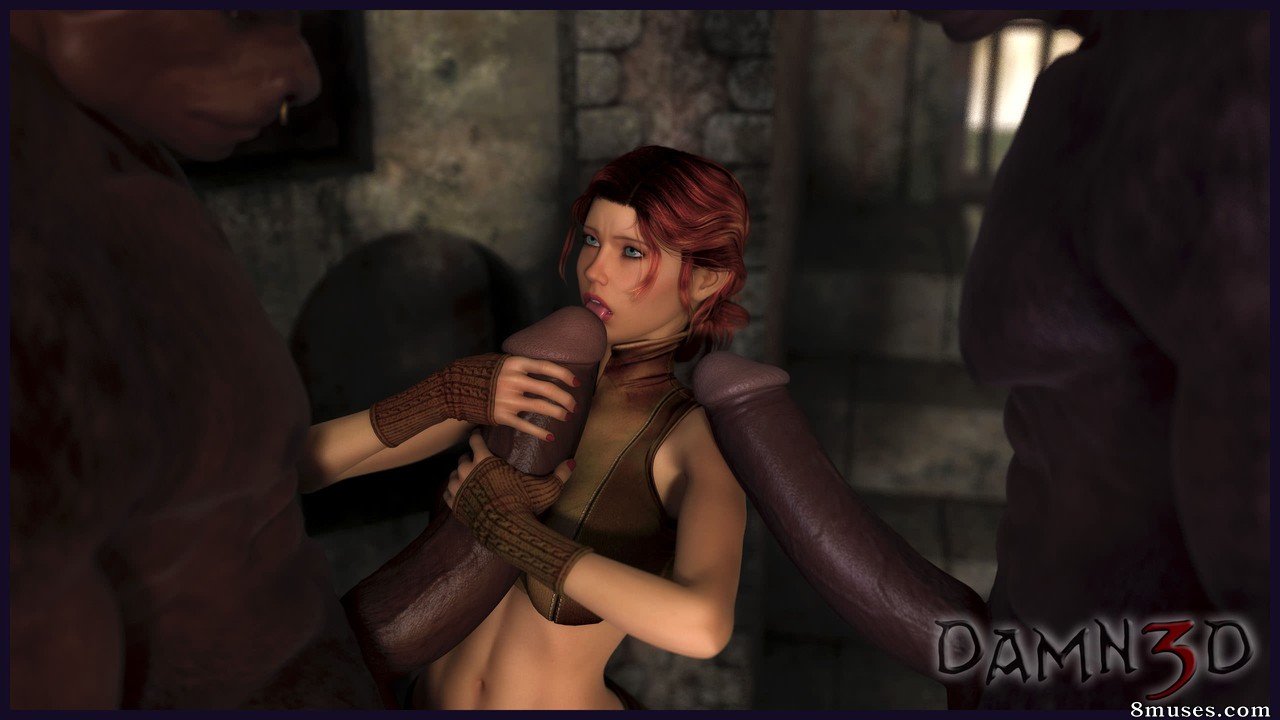 Damn3D Comics - Frey and the Minotaurs - Page 9
