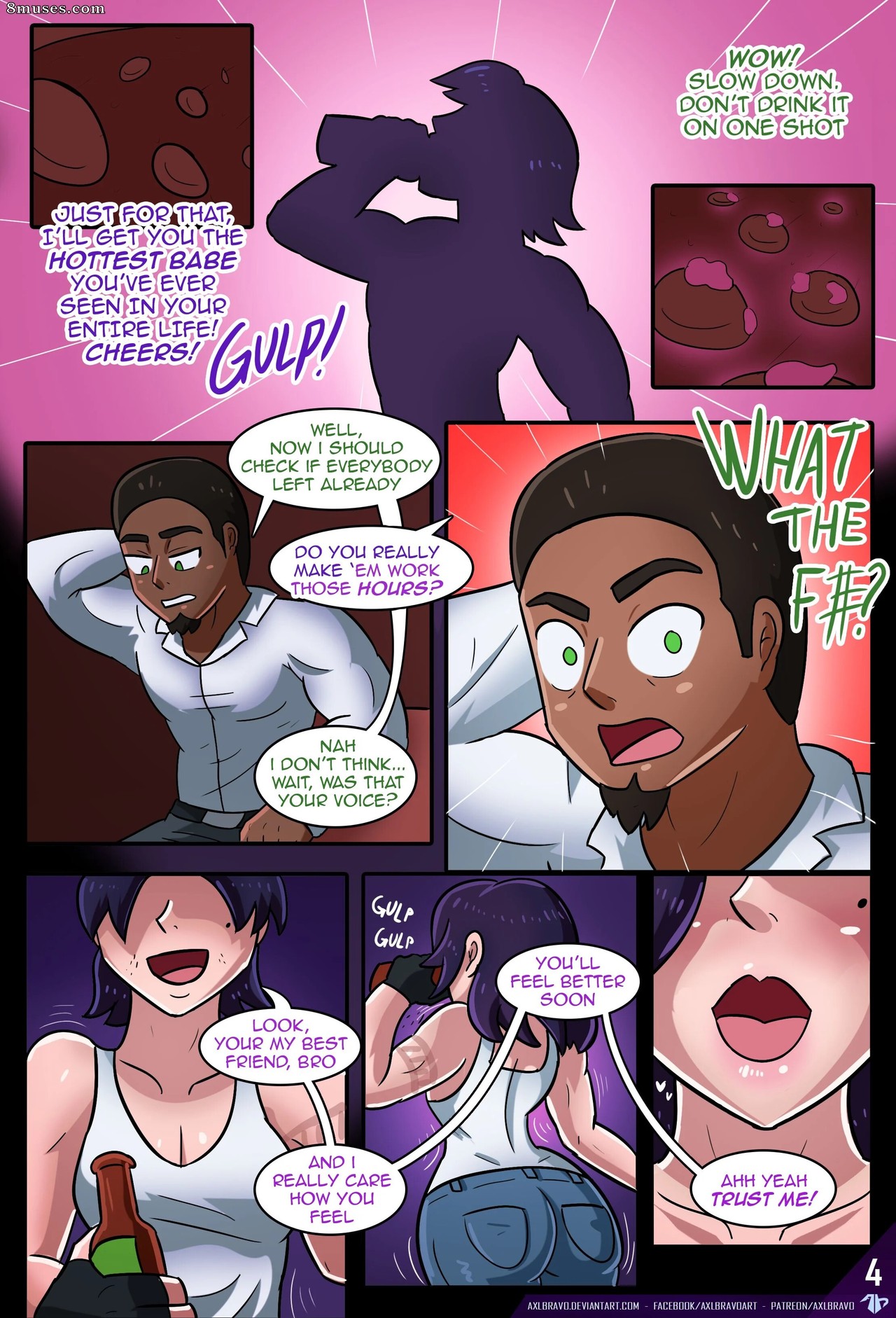 Ax3lbravo - Drunken Gal - Page 7