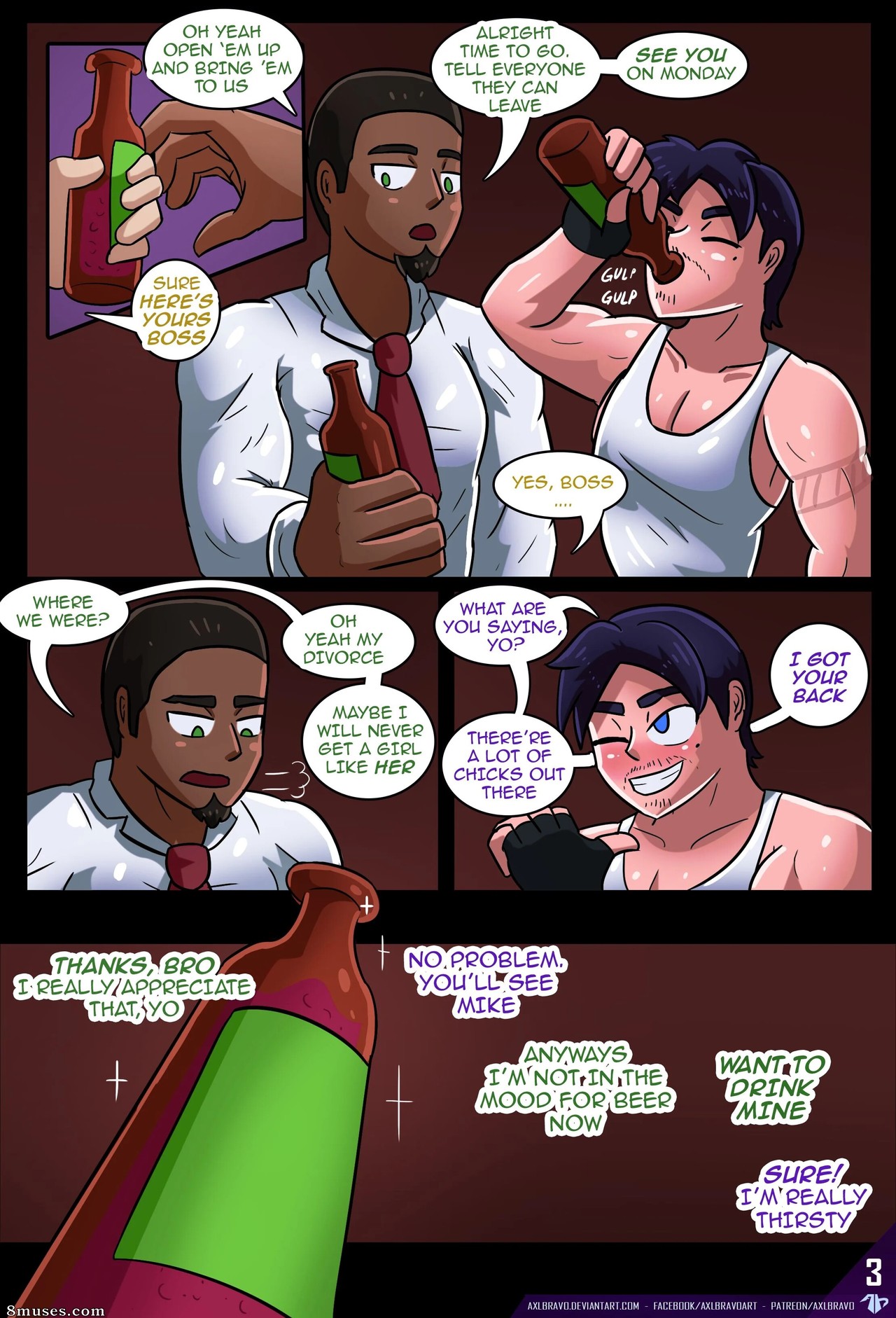 Ax3lbravo - Drunken Gal - Page 6
