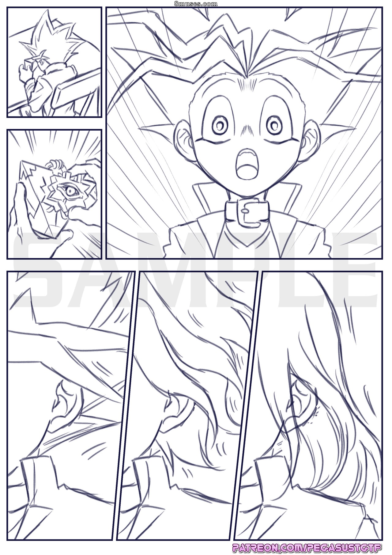 Yugi into Nitocris - Yugi into Nitocris First Version - Page 1