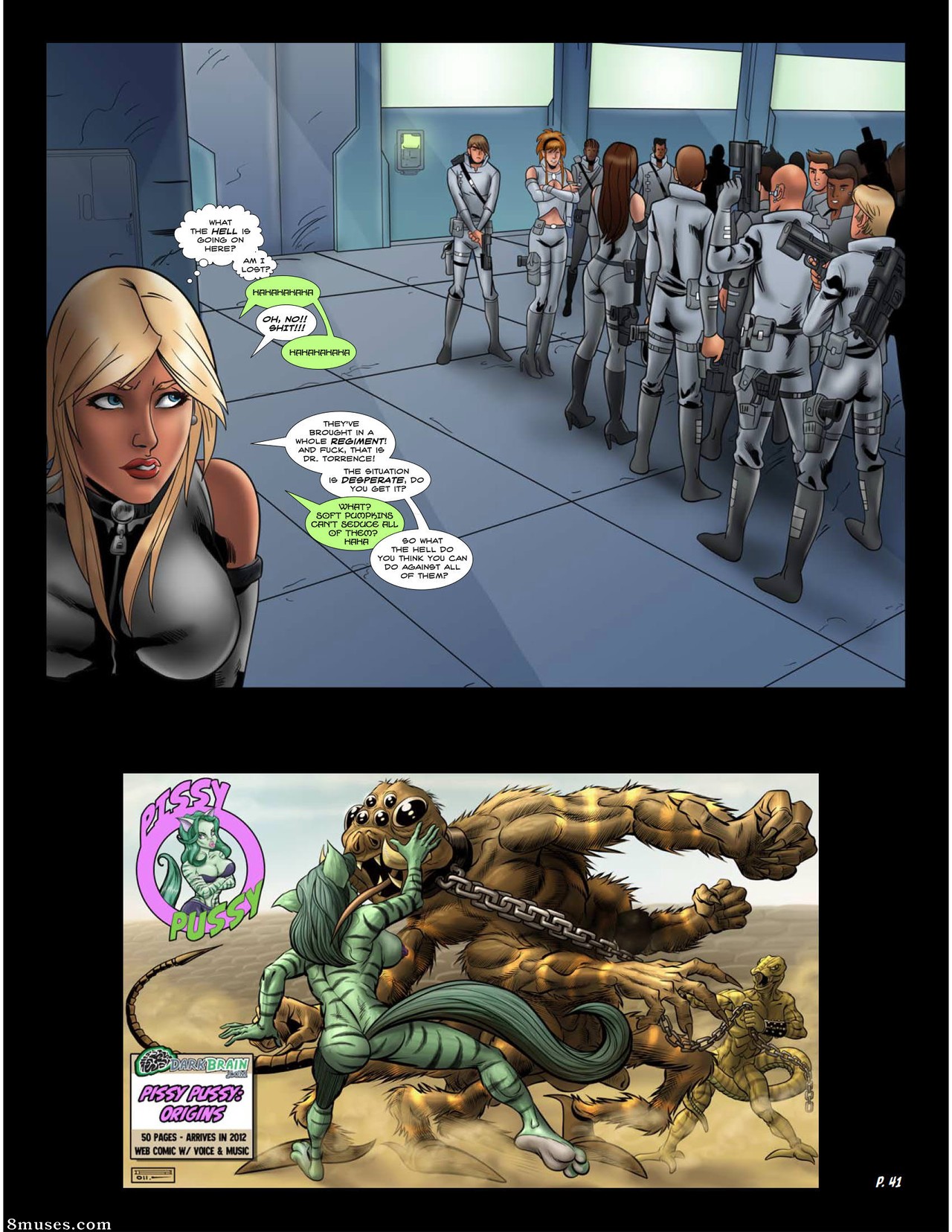DarkBrain Comics - Engaño - Página 43