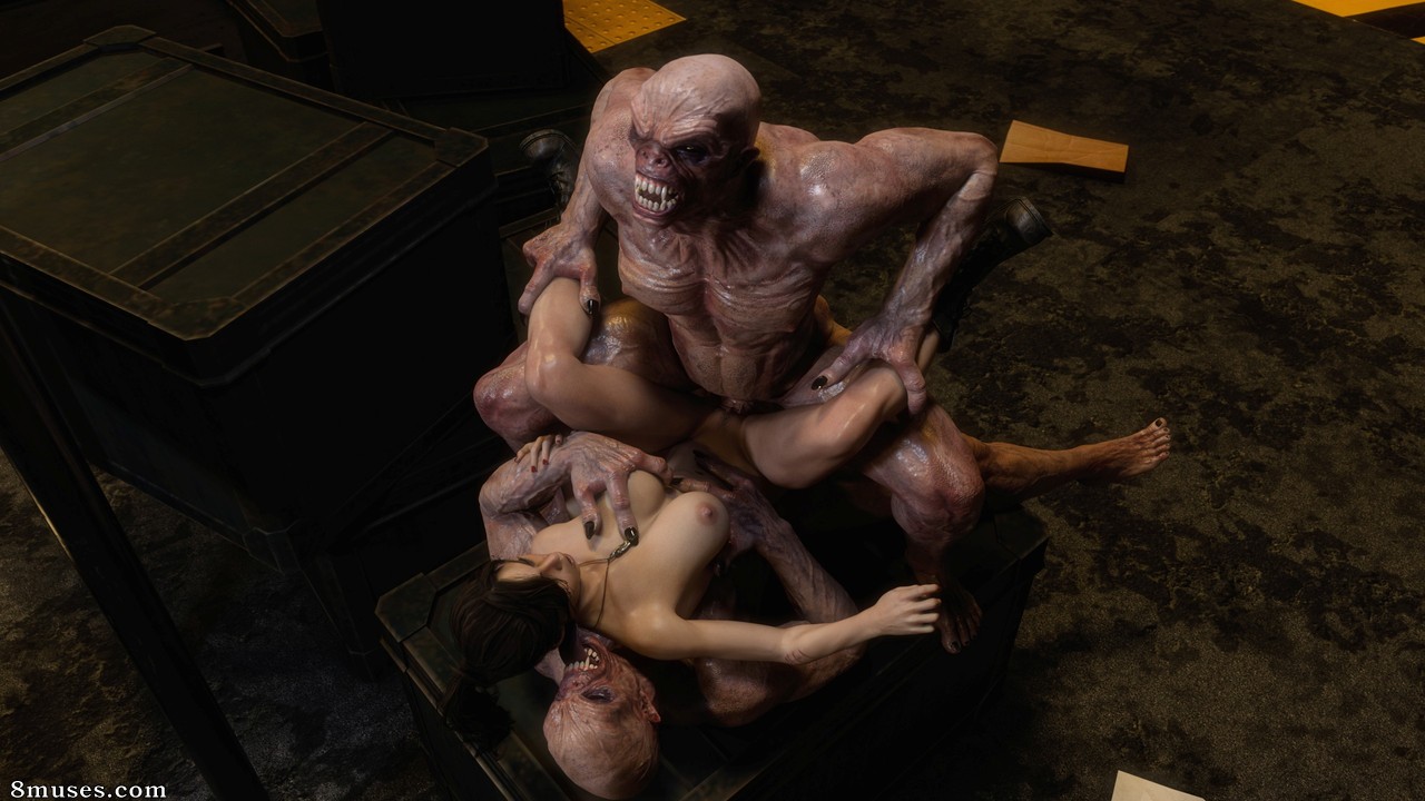 3DZen - Residential Evil XXX - Part 6 - Central Station - Page 74