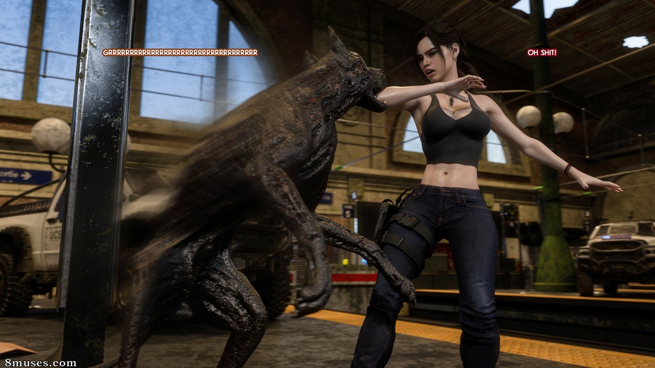 3DZen - Residential Evil XXX - Part 6 - Central Station - Page 21