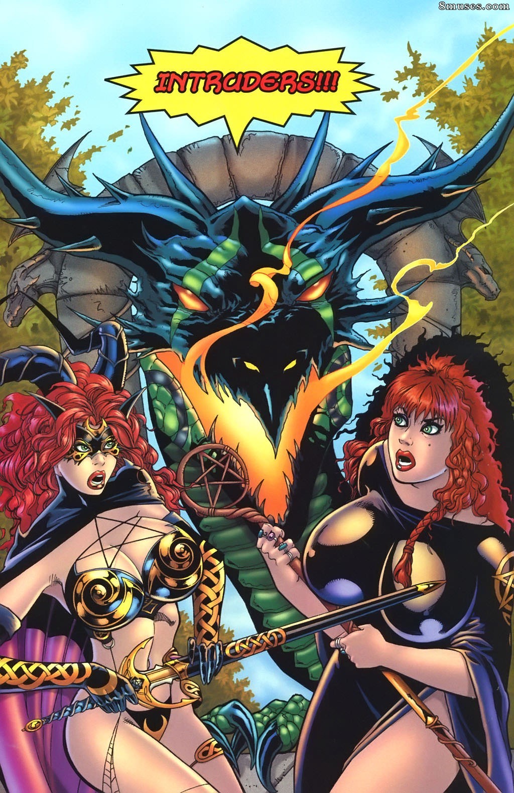 BroadSword Comics - Tarot - Witch of the Black Rose 038 - Page 9