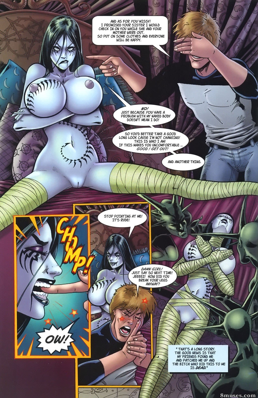 BroadSword Comics - Tarot - Witch of the Black Rose 038 - Page 6