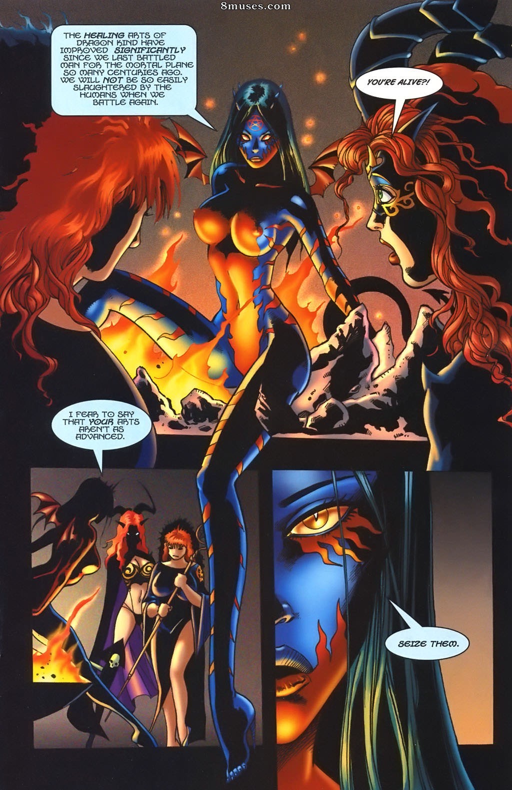 BroadSword Comics - Tarot - Witch of the Black Rose 038 - Page 15