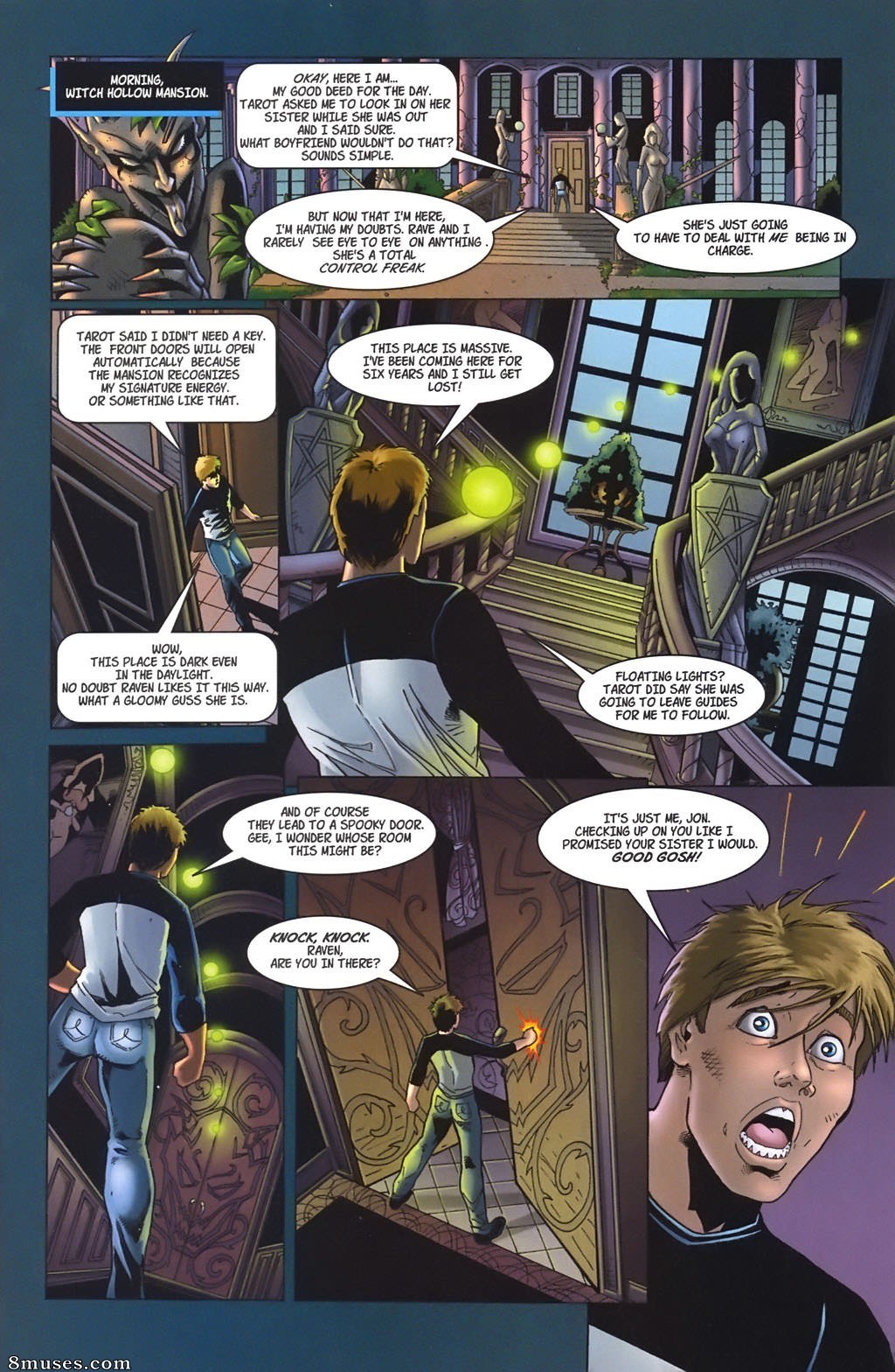 BroadSword Comics - Tarot - Witch of the Black Rose 038 - Page 4