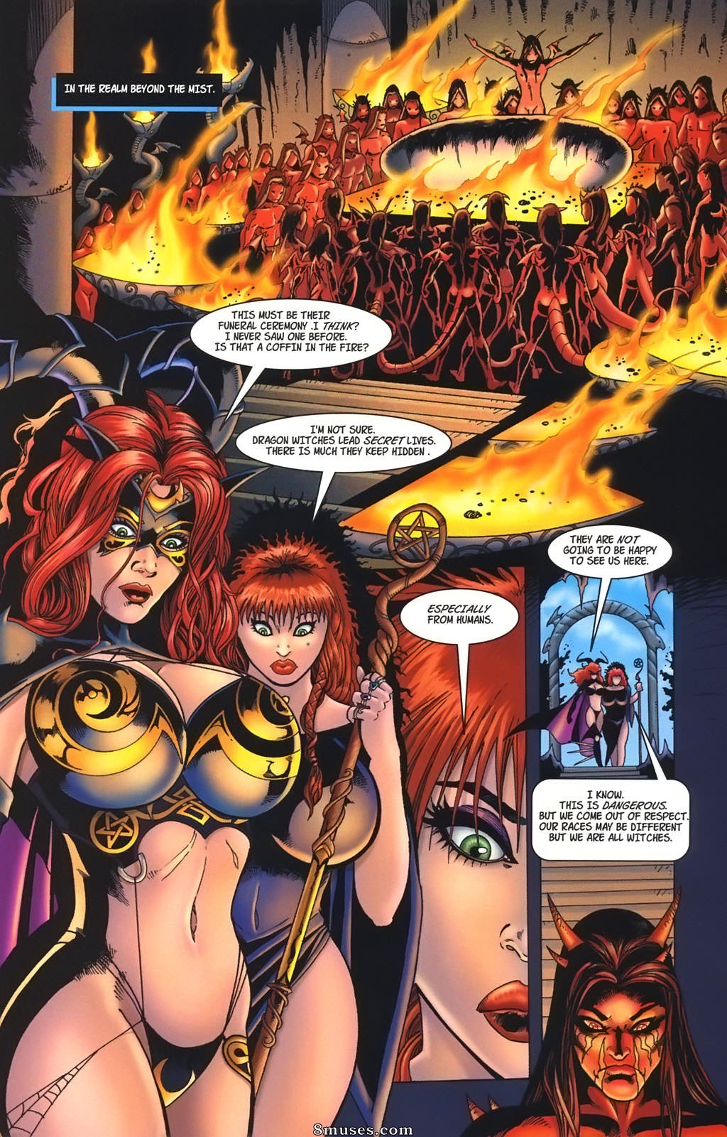 BroadSword Comics - Tarot - Witch of the Black Rose 038 - Page 8