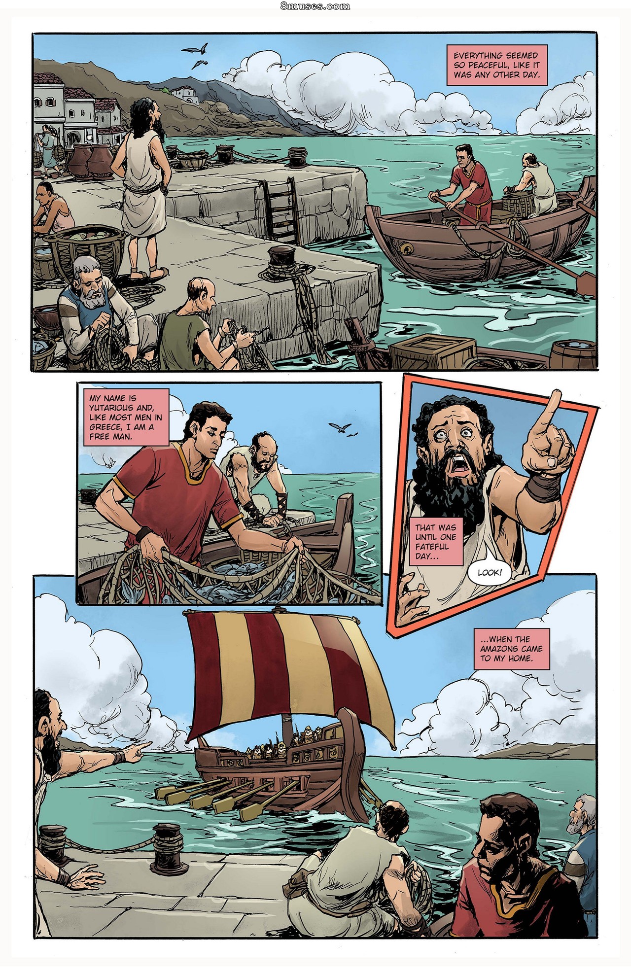 The Isle of Amazons - Issue 1 - Page 3