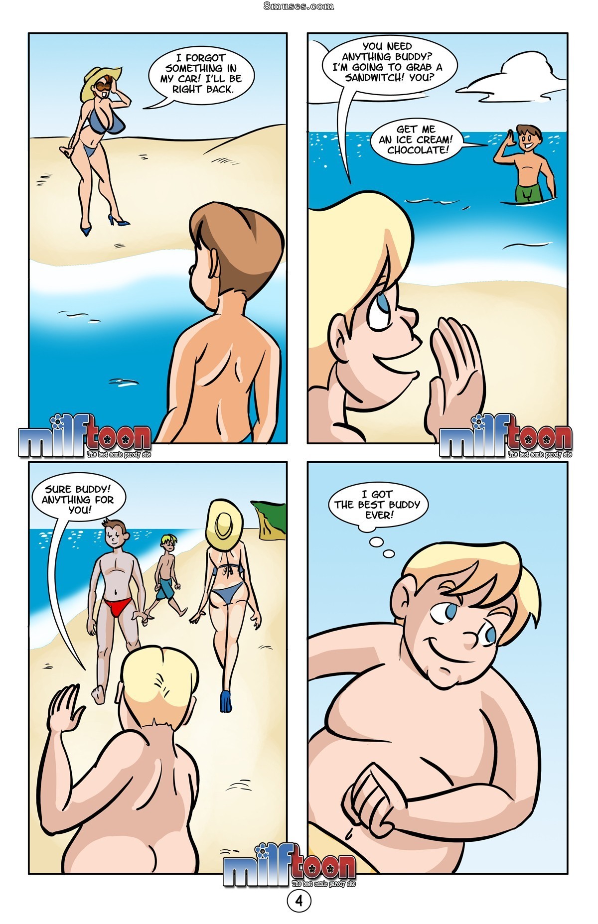 MilfToon Comics - Amigos con beneficios - Página 4
