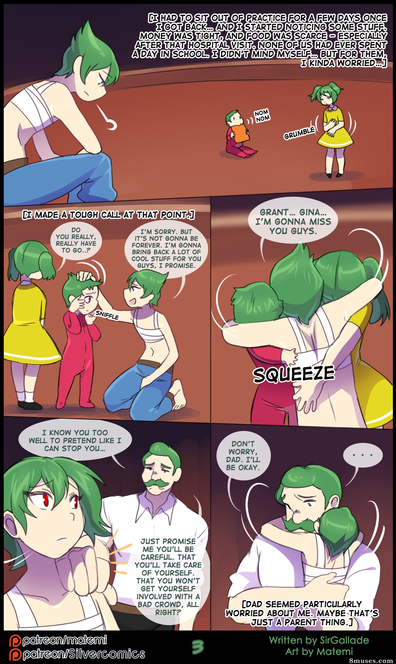 Matemi Comics - Alma de prata - Origens do foguete - Questões de família - Página 4