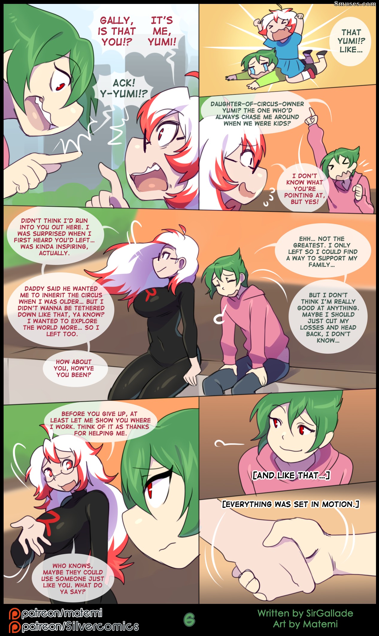 Matemi Comics - Silver Soul - Rocket Origins - Family Matters - Page 7