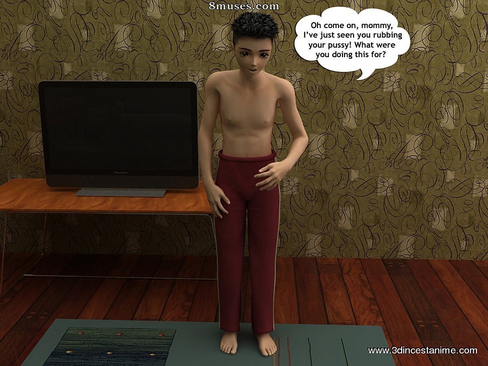 3DIncestAnime.com Comics - Sweet brunette mom got used as a fuck doll by her sonny - Page 7