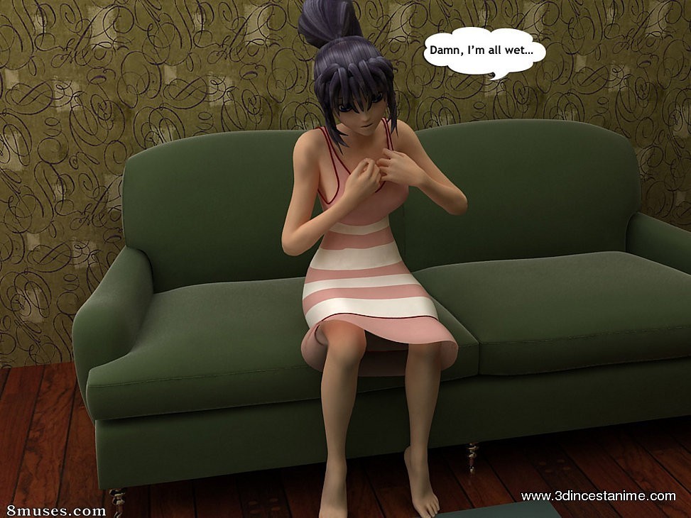 3DIncestAnime.com Comics - Sweet brunette mom got used as a fuck doll by her sonny - Page 2