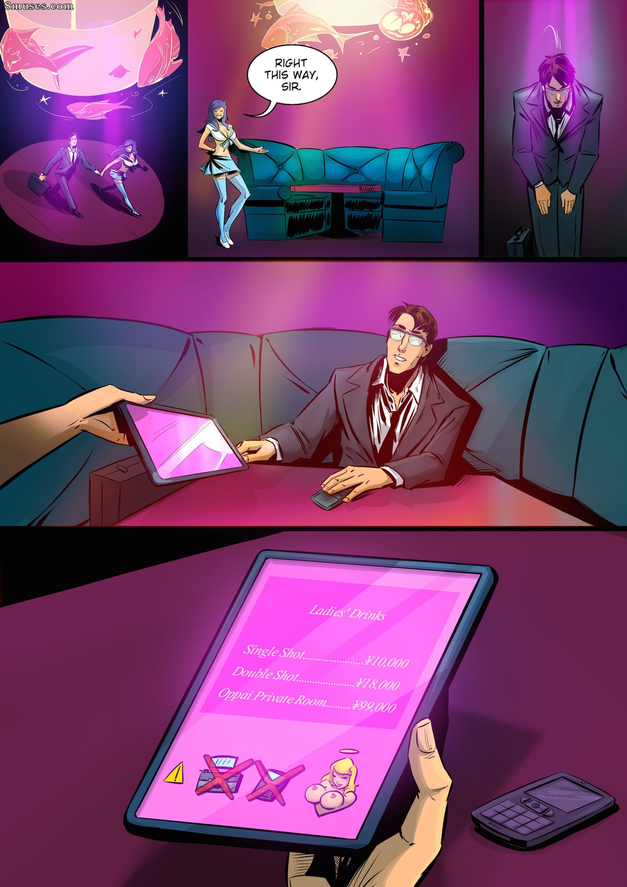 Expansionfan Comics - Oppai Cafe - Page 6