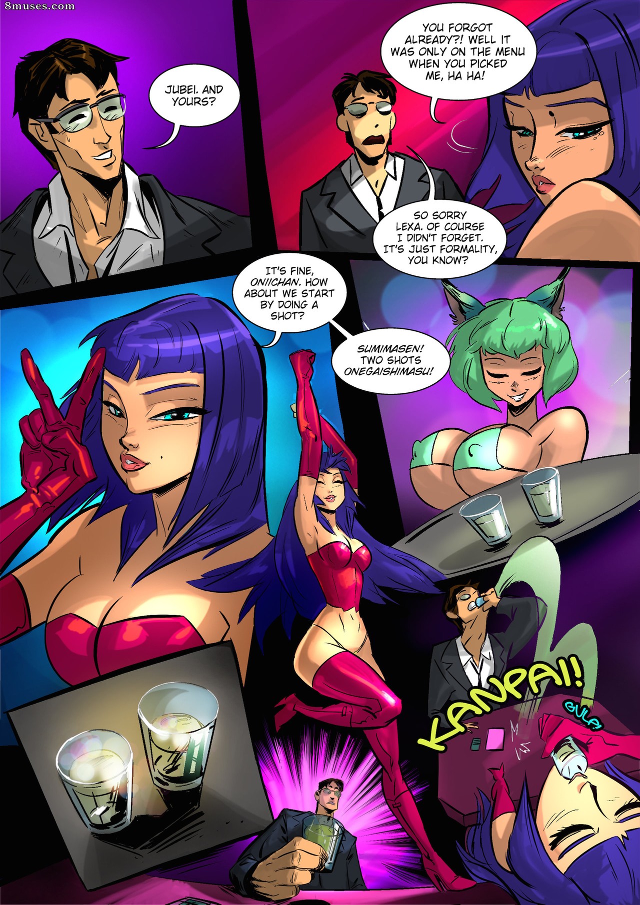 Expansionfan Comics - Oppai Cafe - Page 11