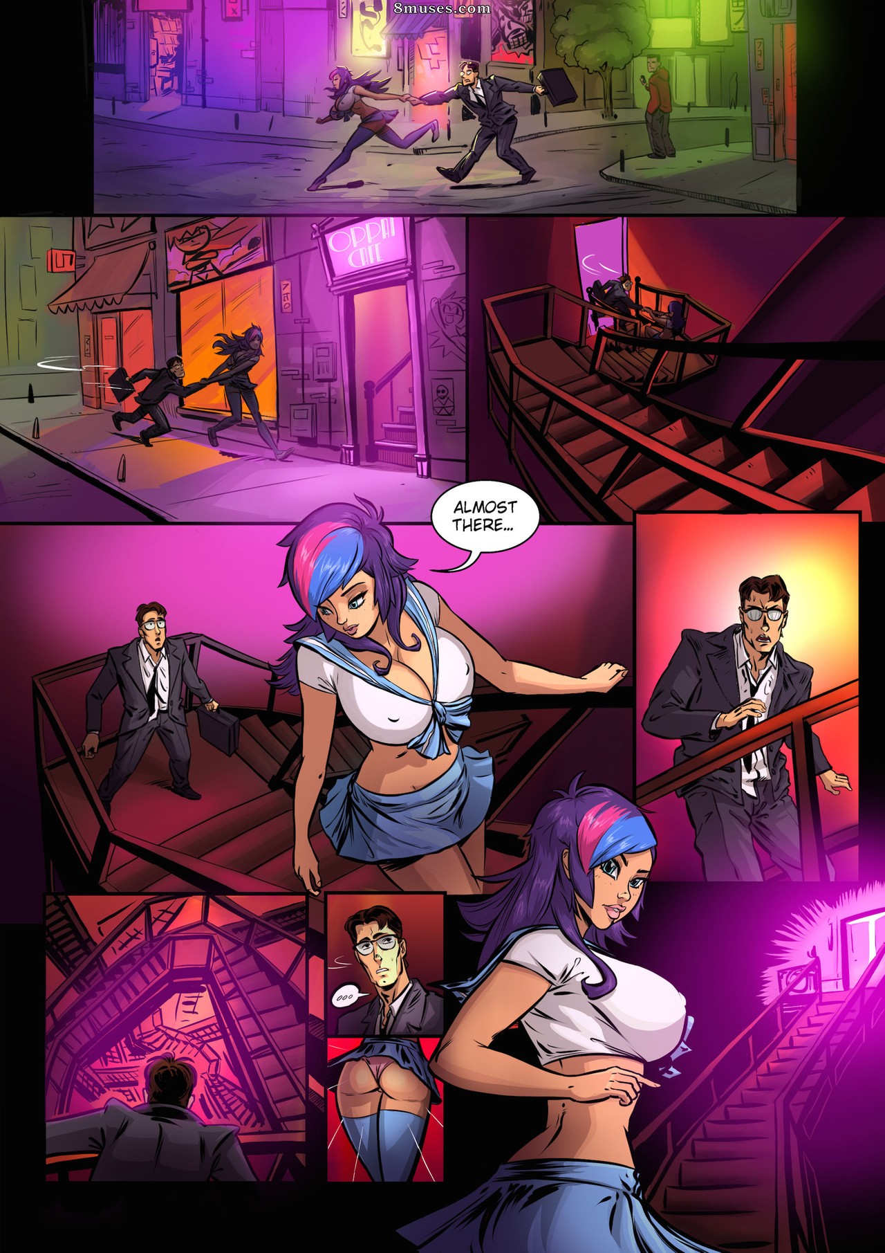 Expansionfan Comics - Oppai Cafe - Page 4
