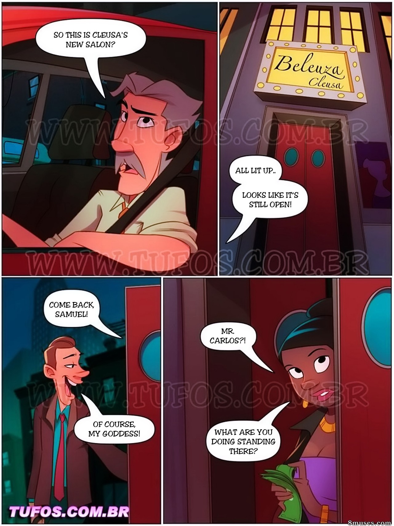 As 4 Sacanas - English - Issue 3 - Beard, hair and mustache - Page 5