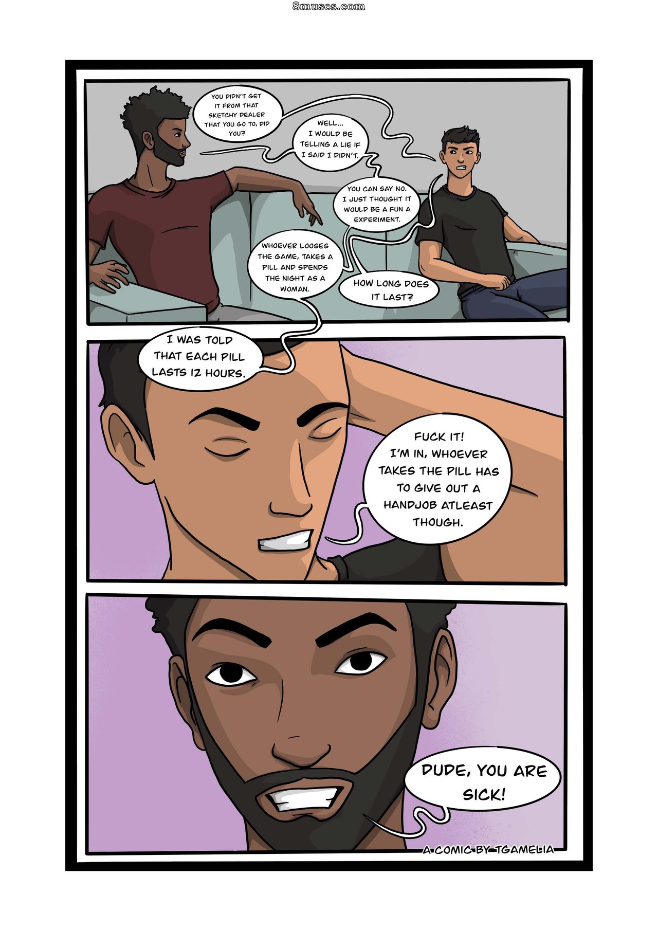 TGAmelia - The Bet - Page 5