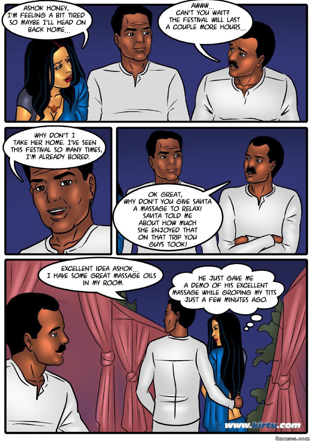 Kirtu.com Comics - Savita Bhabhi - Episode 41 - The Village Festival - Page 6