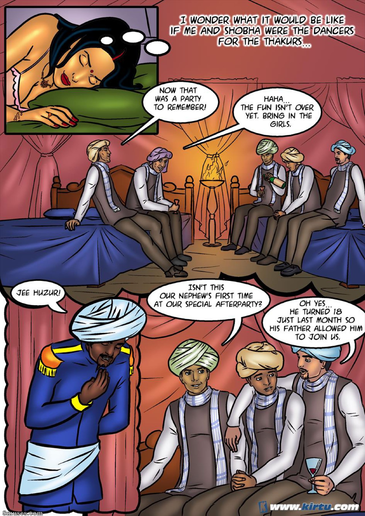 Kirtu.com Comics - Savita Bhabhi - Episode 41 - The Village Festival - Page 8
