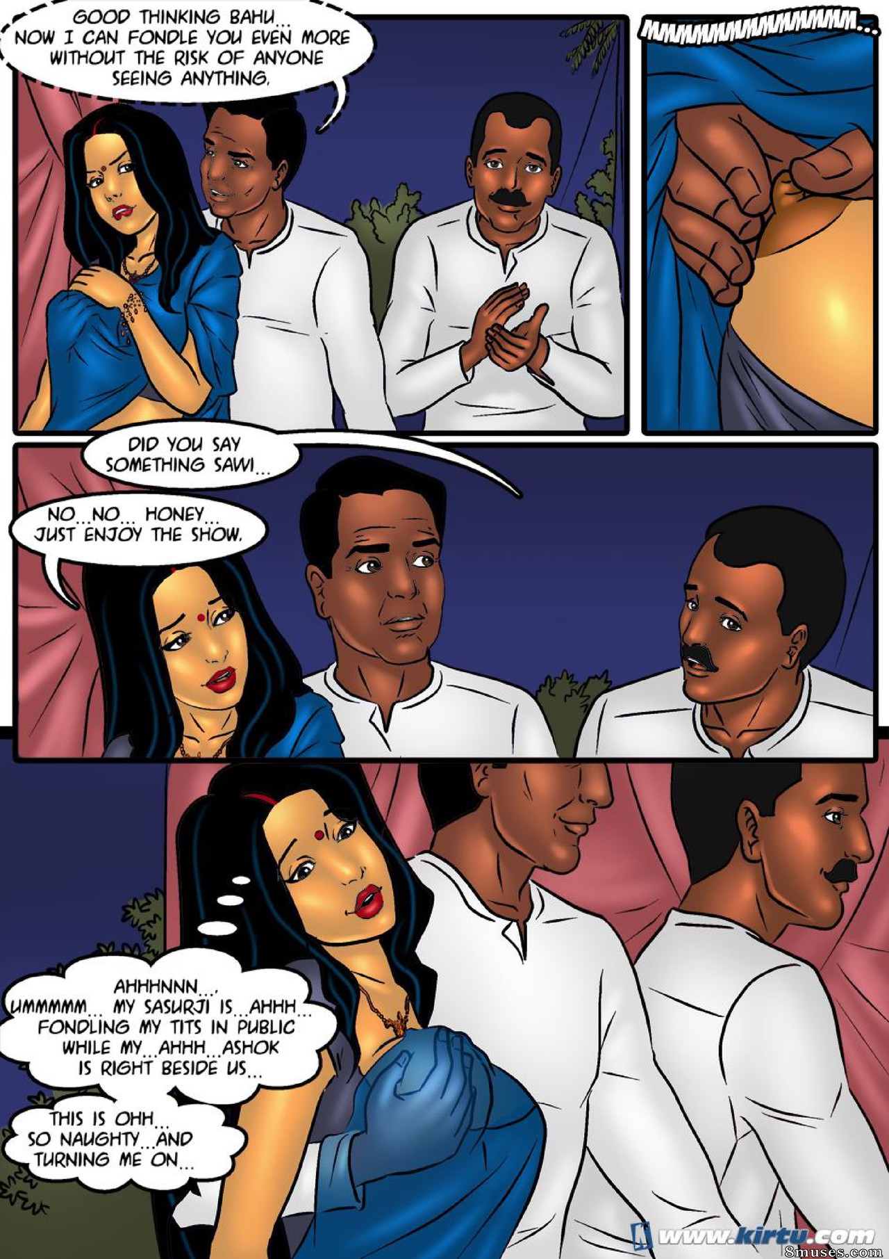 Kirtu.com Comics - Savita Bhabhi - Episode 41 - The Village Festival - Page 4