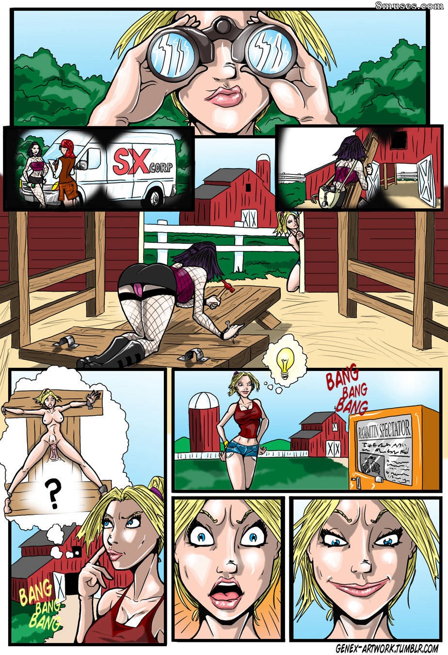 Genex Comics - Brincando com cavalos - Refilmagem - Página 1