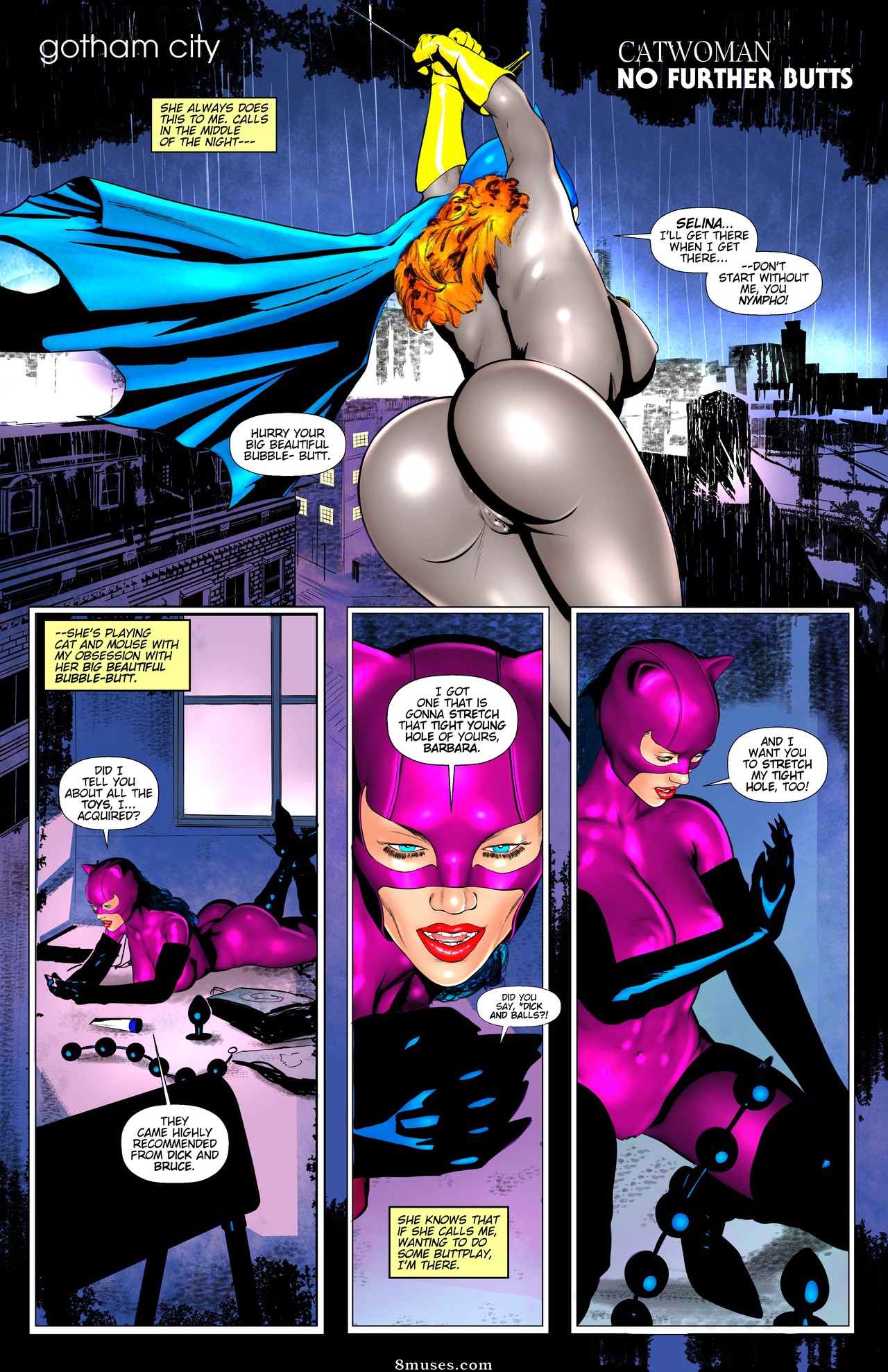 Tim Philips - Catwoman - No Further Butts - Page 1