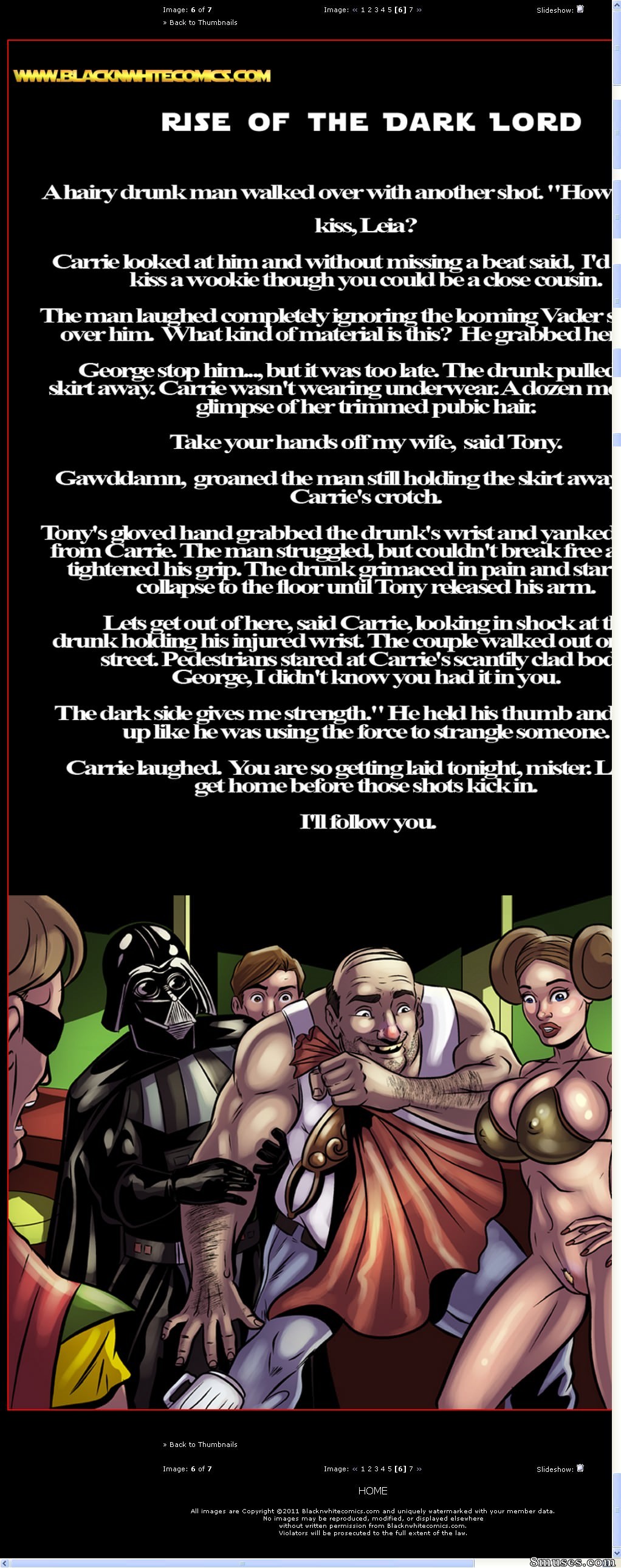 BlacknWhiteComics - Rise of the Dark Lord - Page 6