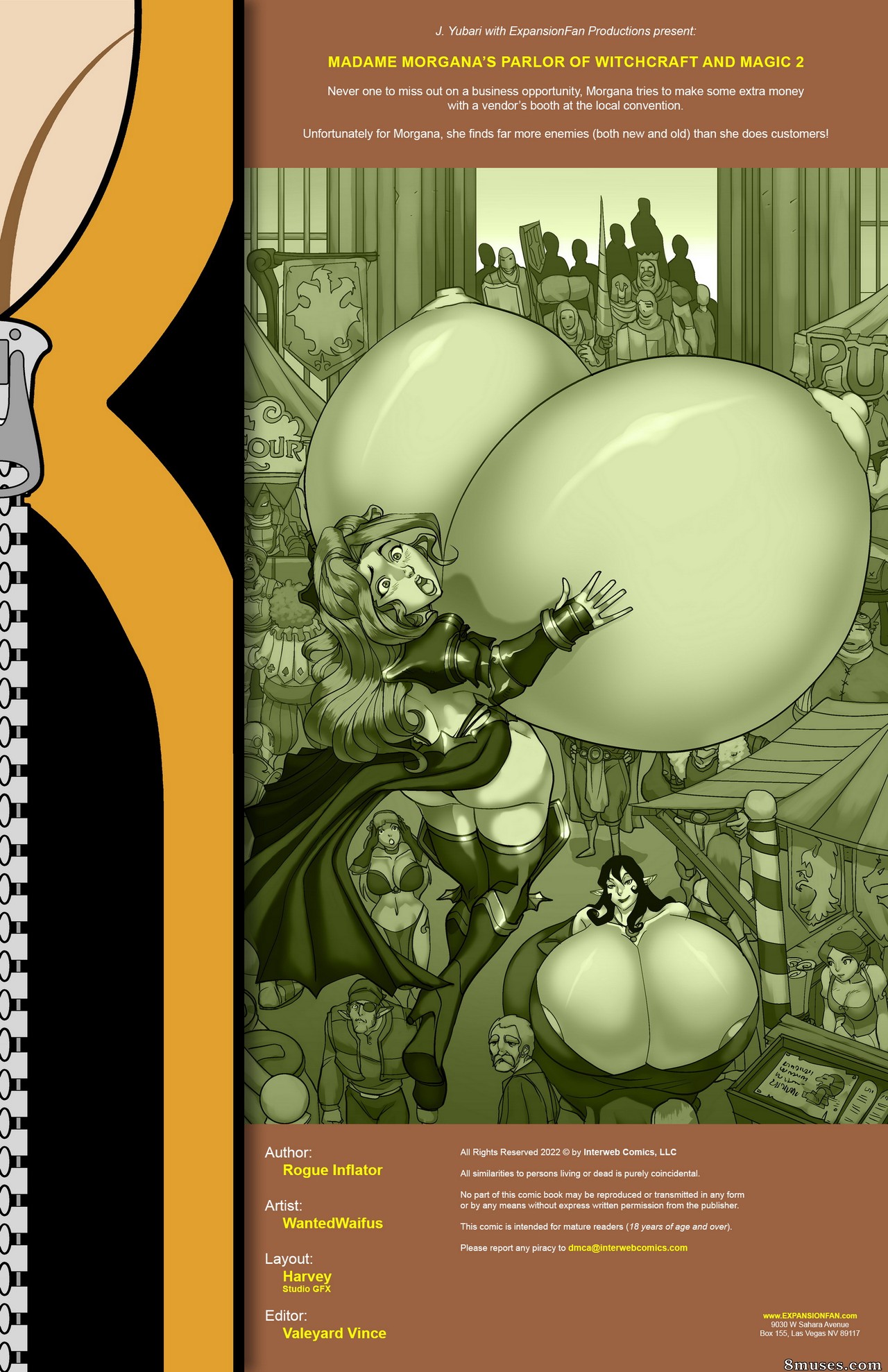 Madame Morganas Parlor of Witchcraft and Magic - Issue 2 - Page 2