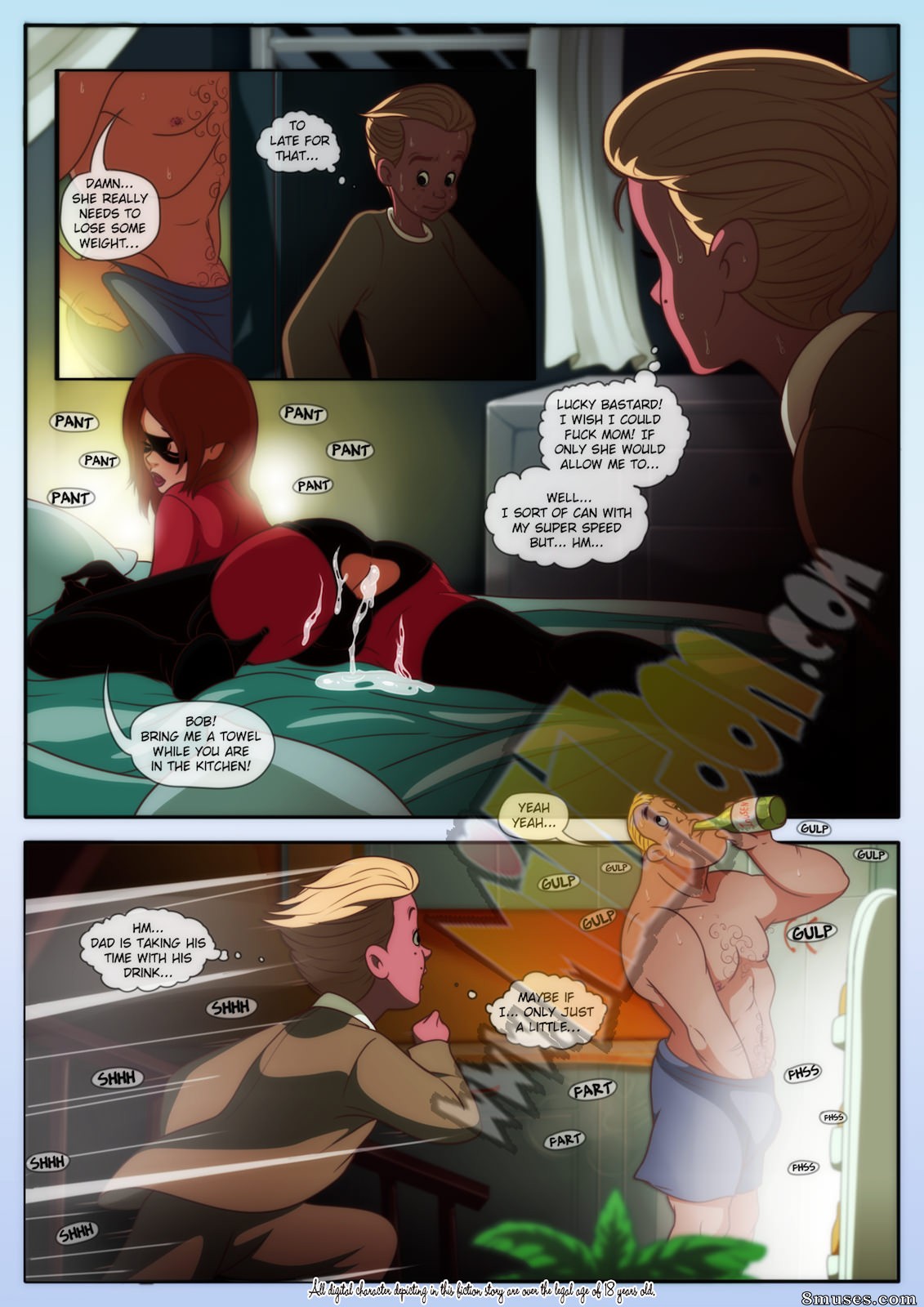 La milf élastique - Numéro 1 - Page 6