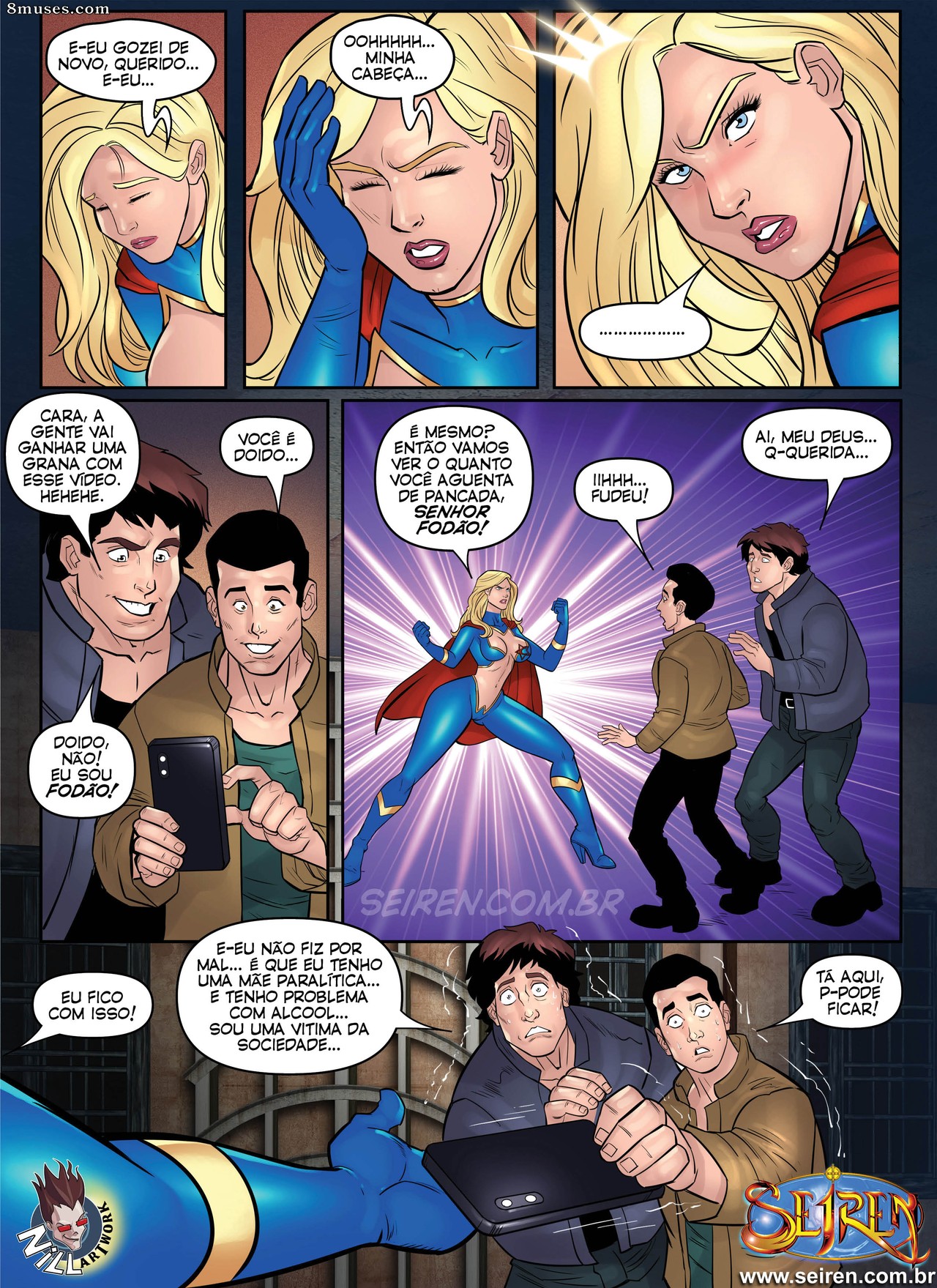 Seiren.com.br Comics - SanParadox 4 - Portuguese - Page 18