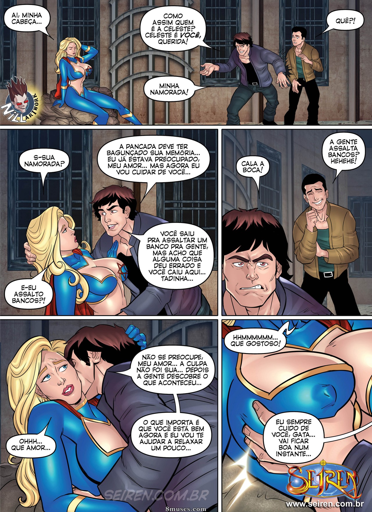Seiren.com.br Comics - SanParadox 4 - Portuguese - Page 10