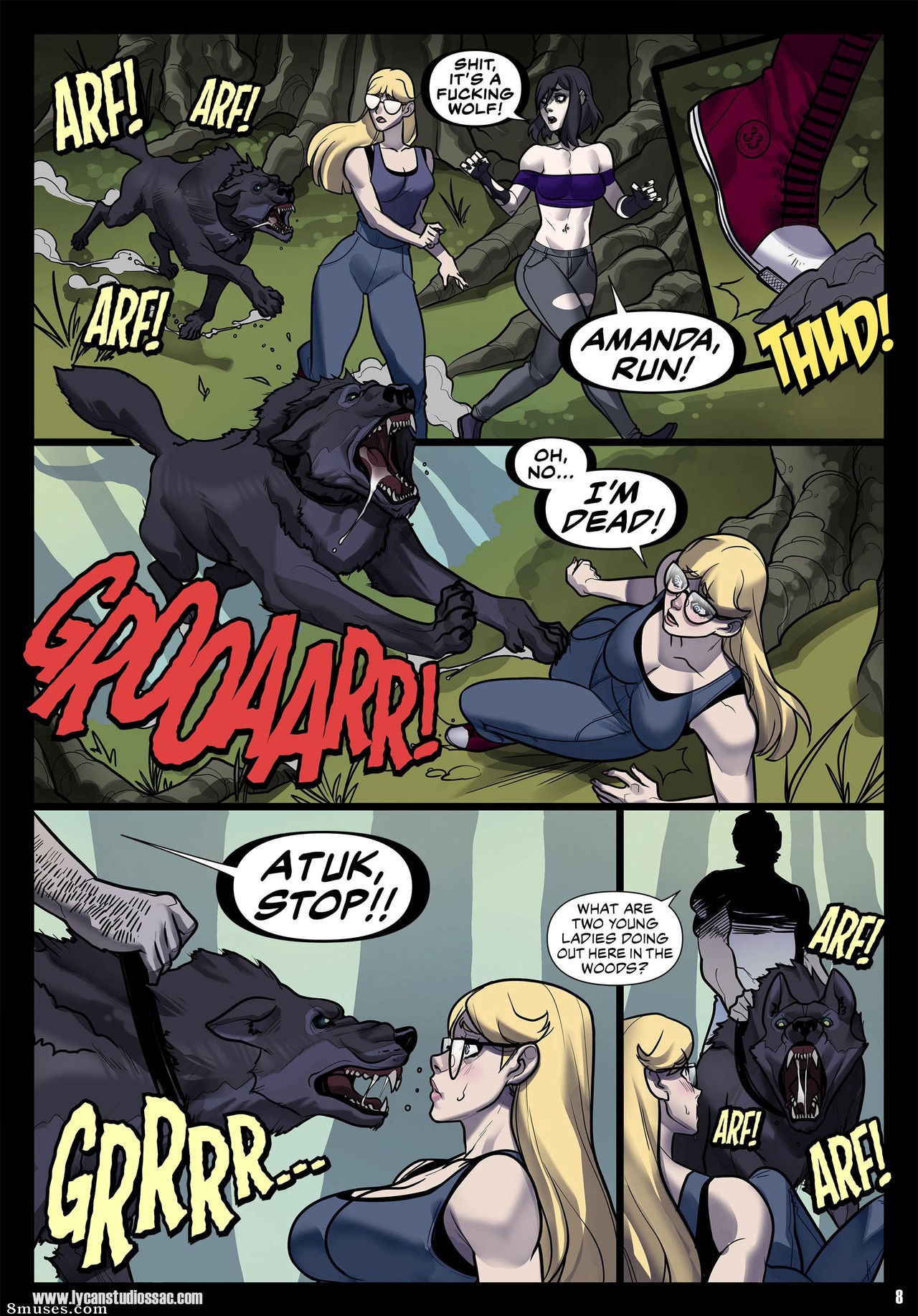 Page 11 | Locofuria-Comics/Werewolf-Fan/Issue-1 | 8muses - Sex Comics