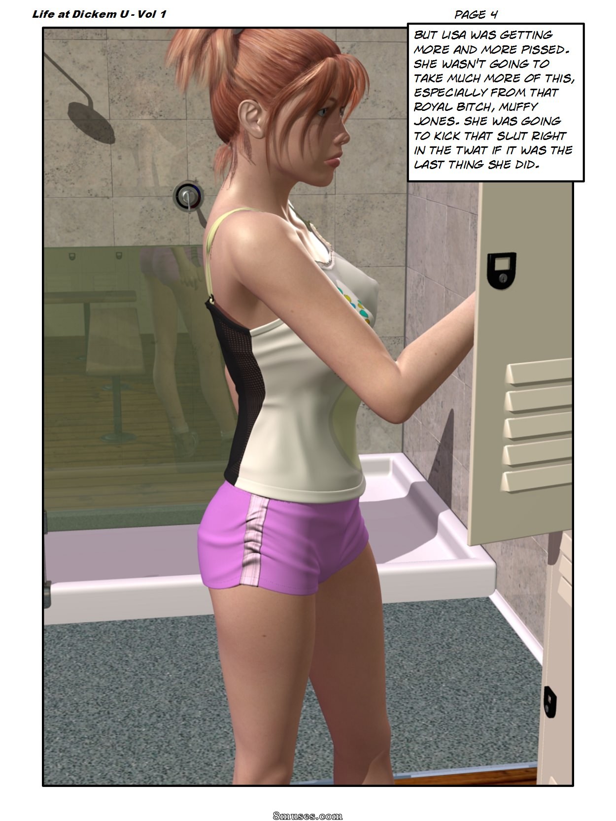 Xtreme3D Comics - Vida na universidade Dickem - Página 4