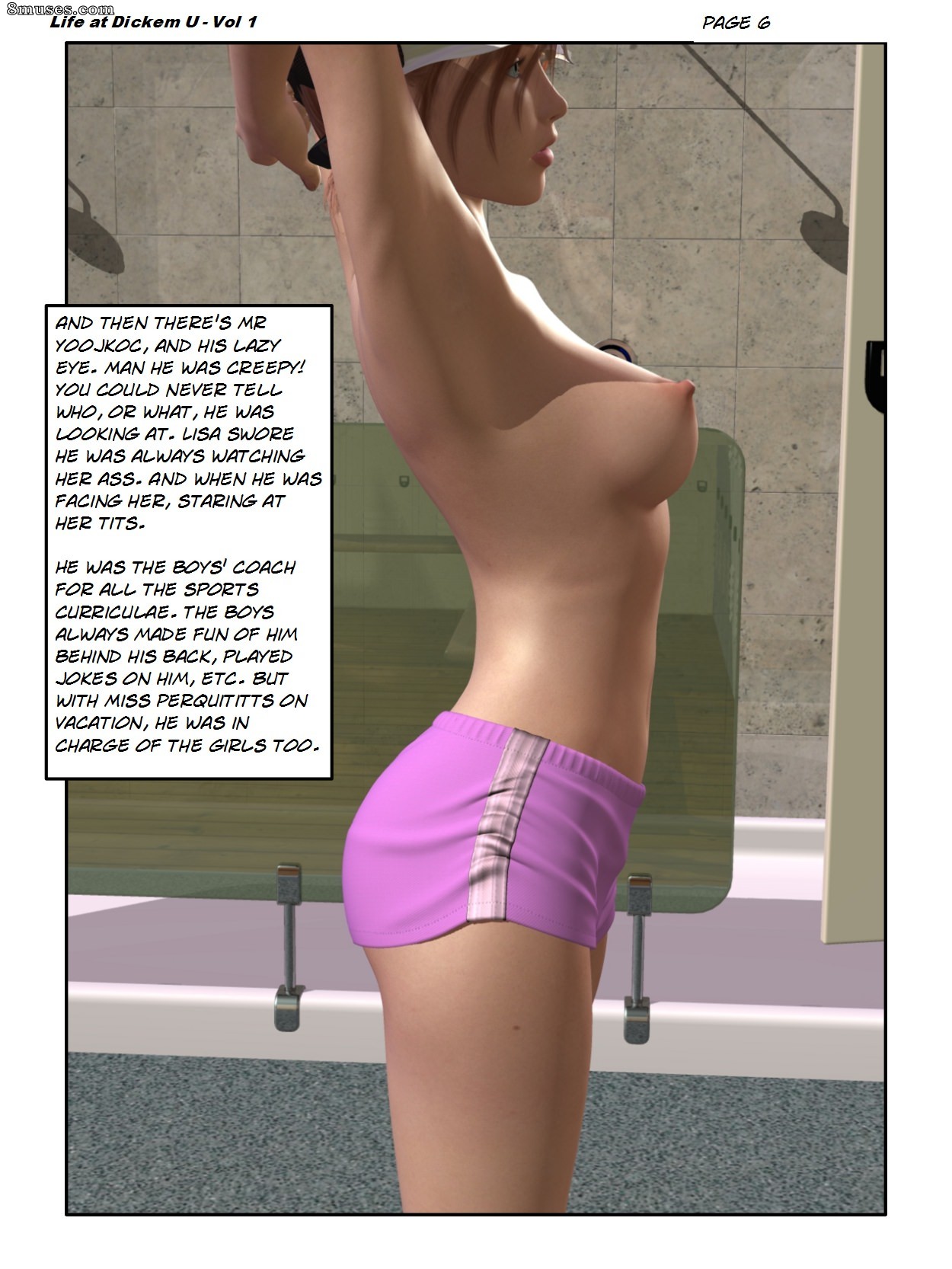 Xtreme3D Comics - Vie à l'université Dickem - Page 6