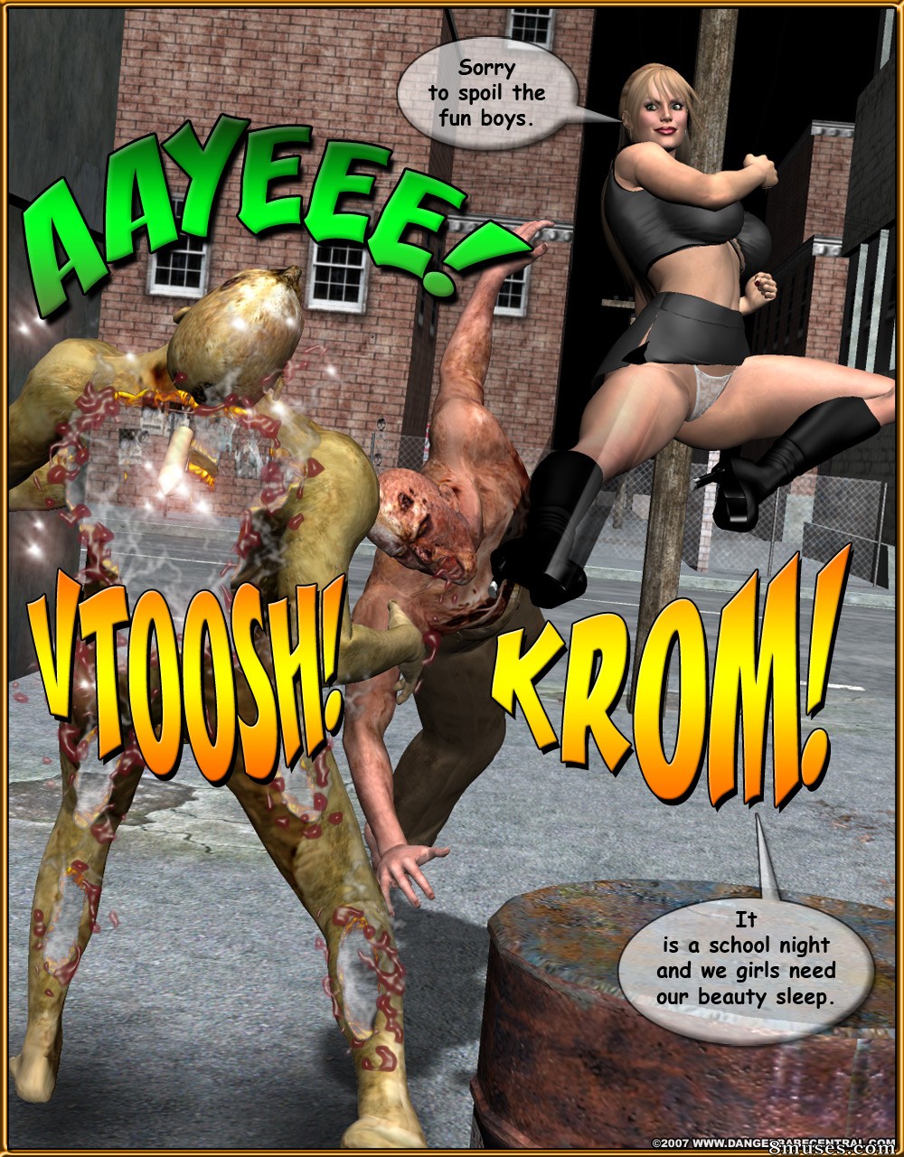 3D - Daphne - A caçadora de vampiros - Página 11