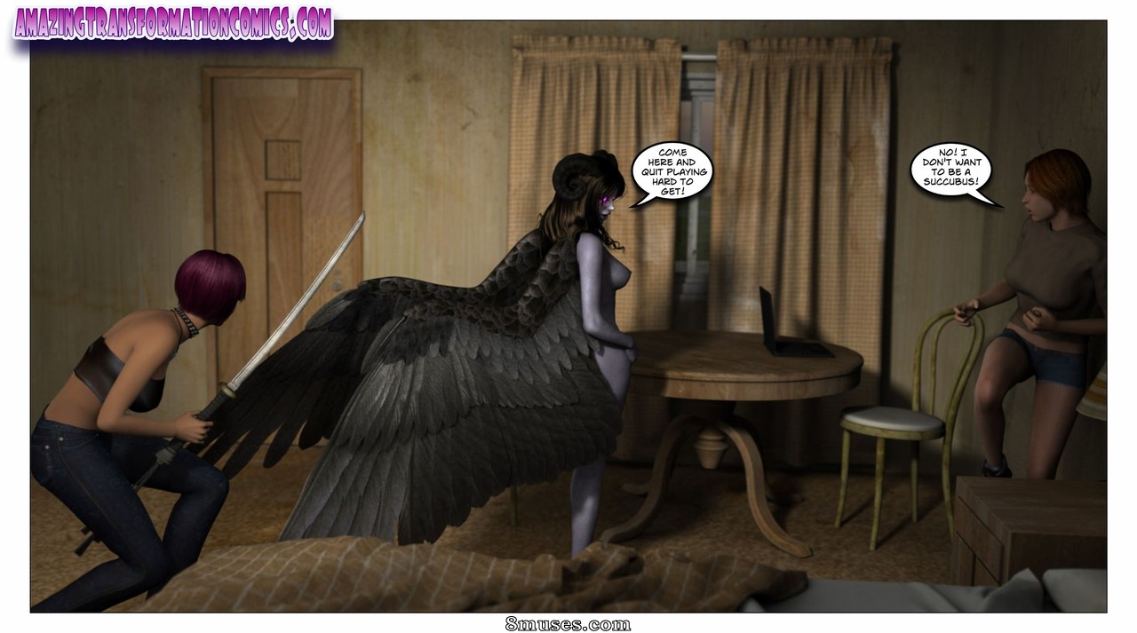 Comics de transformación increíble - Seducido por un succubus feminizante - Página 131